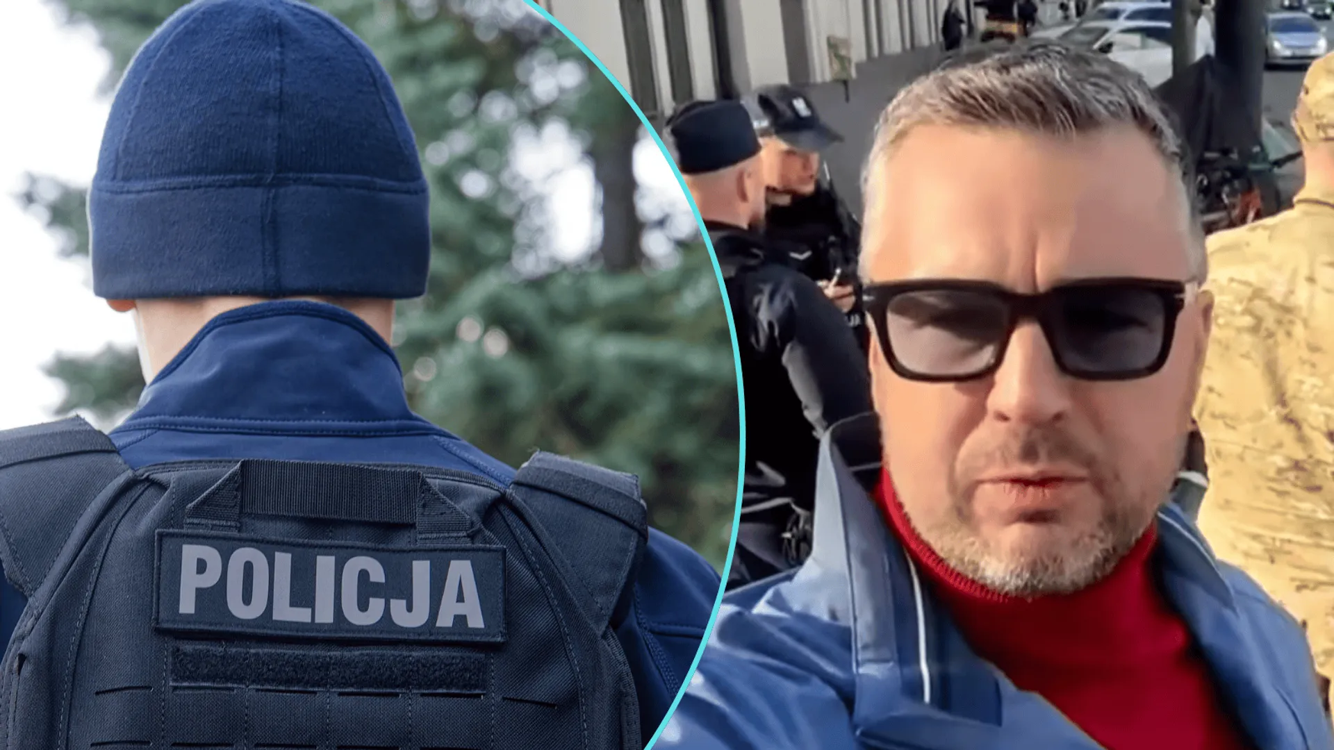 „Żadnych nagrań nie udostępnimy”. Interwencja policji wobec ekipy TV Republika