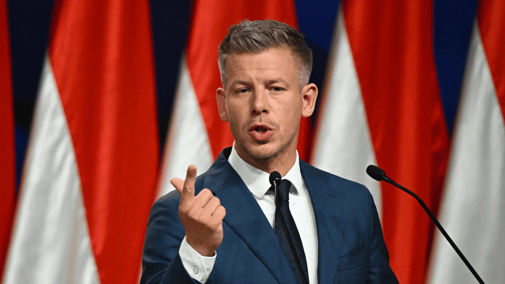 Peter Magyar, fot. ATTILA KISBENEDEK/AFP/East News