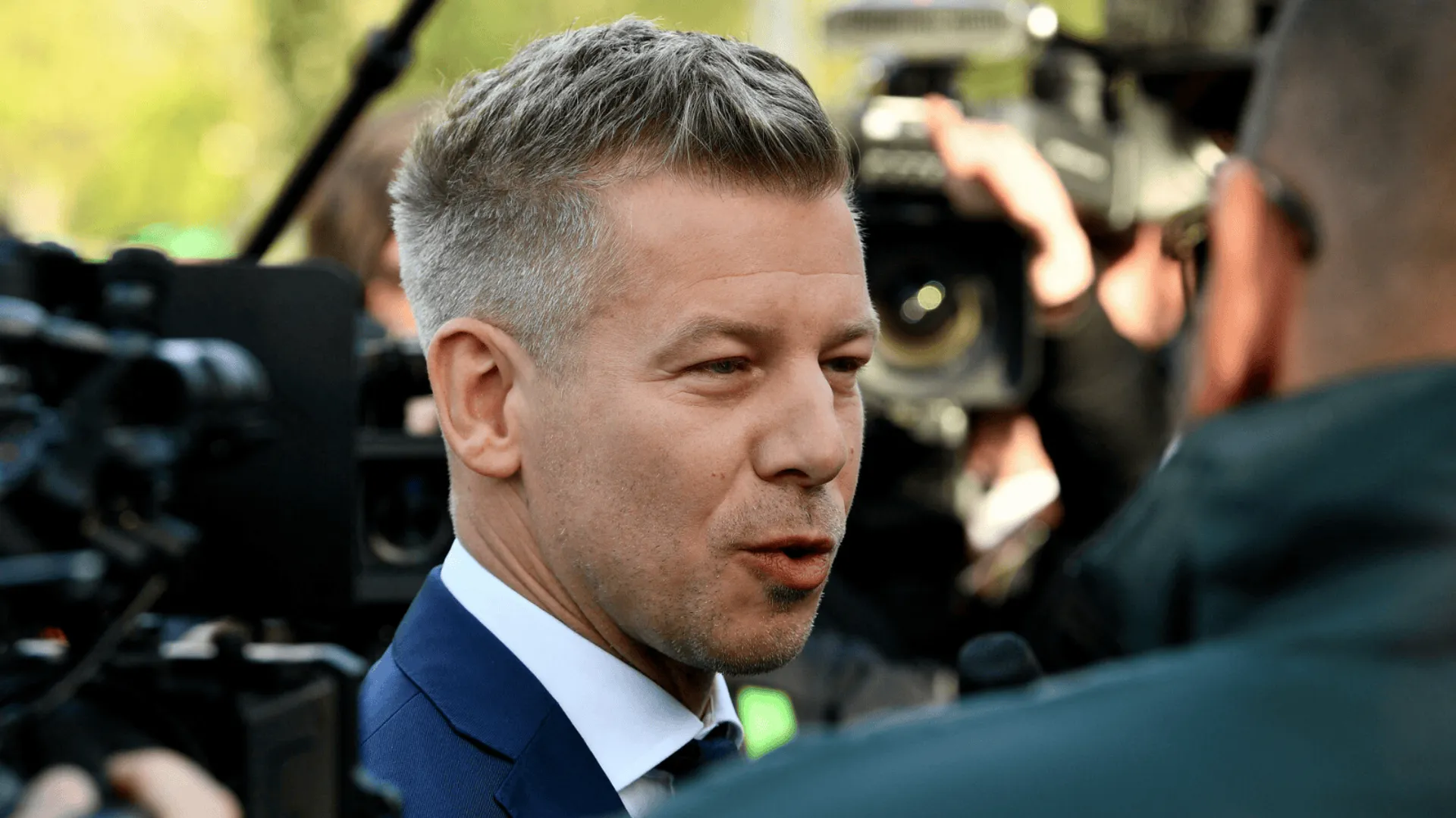 Peter Magyar, fot. FERENC ISZA/AFP/East News