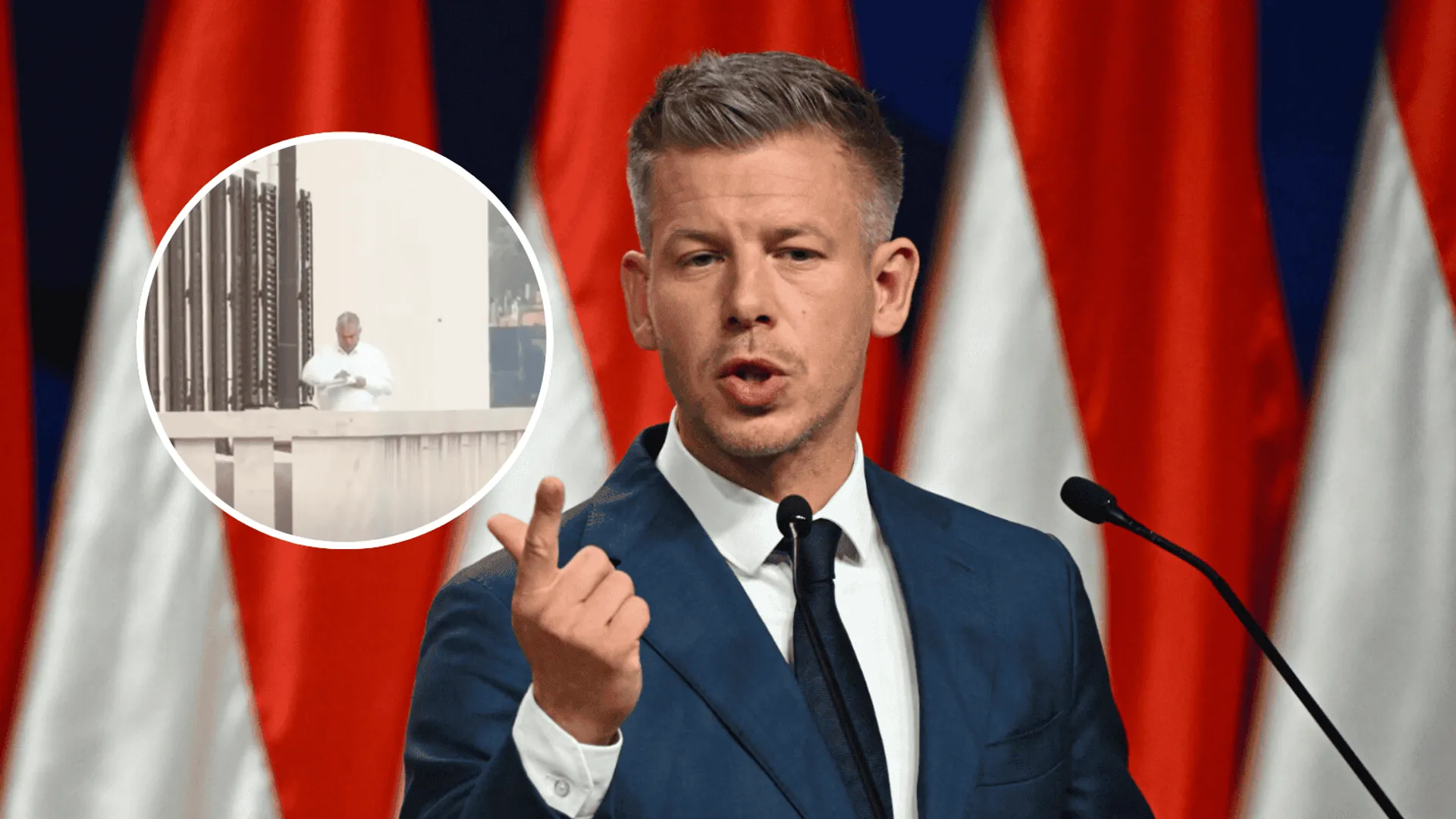 Peter Magyar, fot. ATTILA KISBENEDEK/AFP/East News, Péter Magyar/Facebook