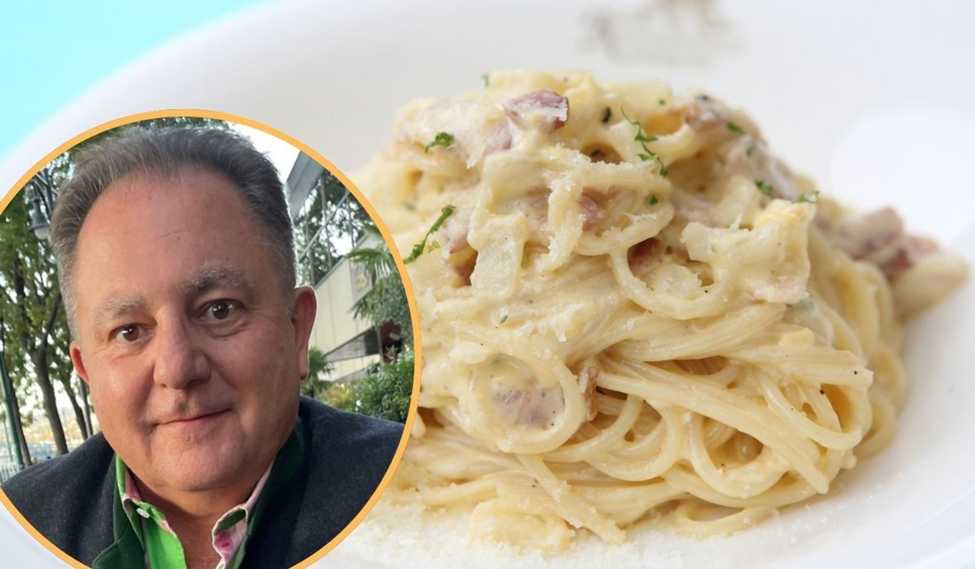 Robert Makłowicz i carbonara