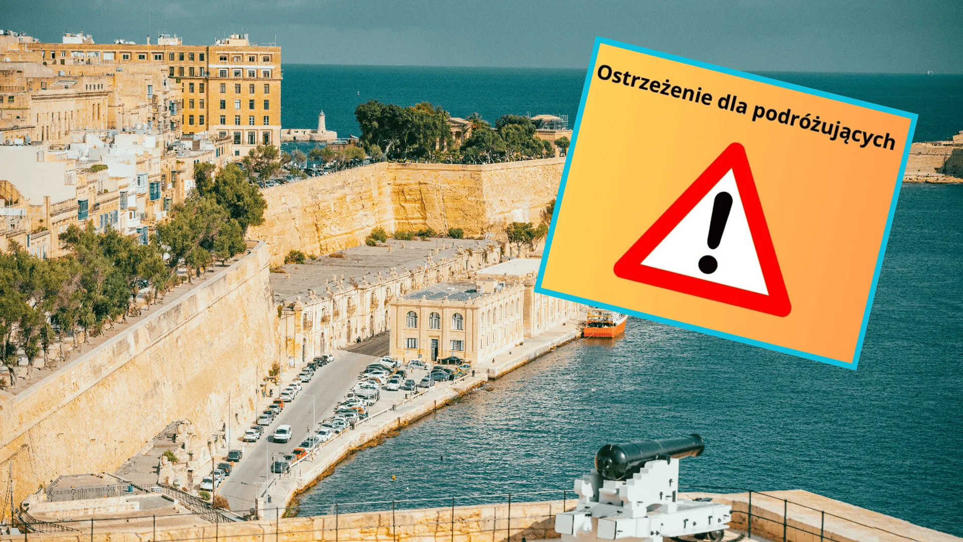 Malta, ostrzeżenie
