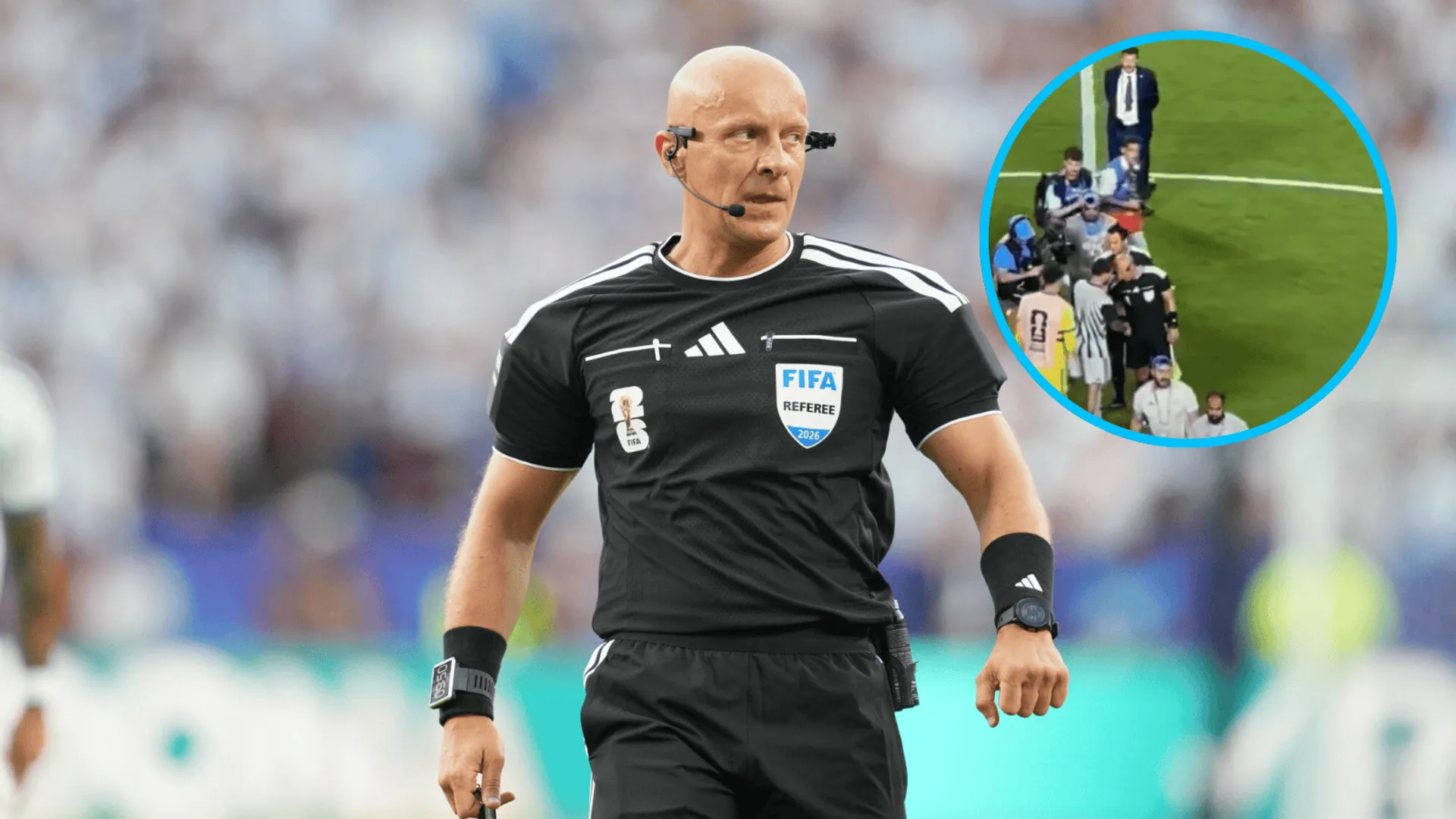 Messi, Marciniak, mecz, Mundial