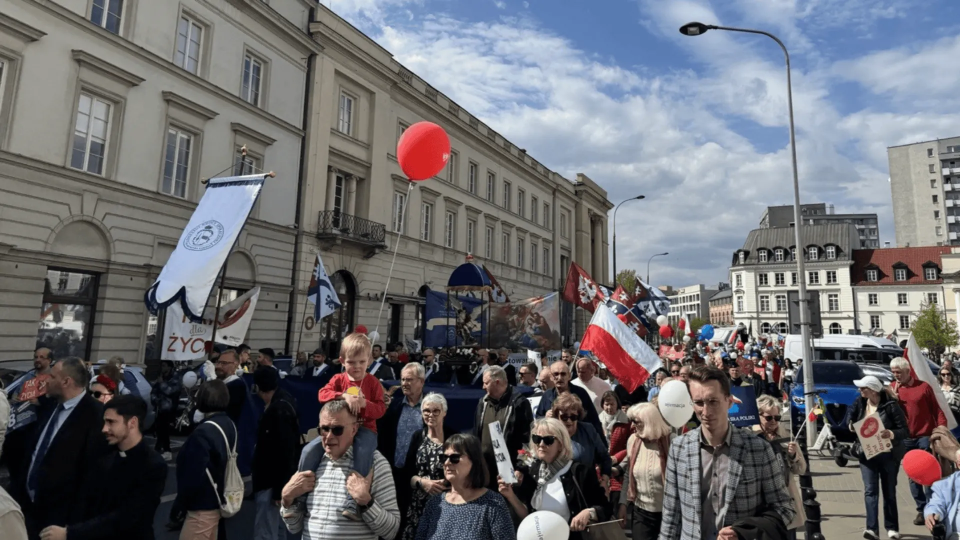 Narodowy Marsz Życia, fot. Centrum Życia i Rodziny/X