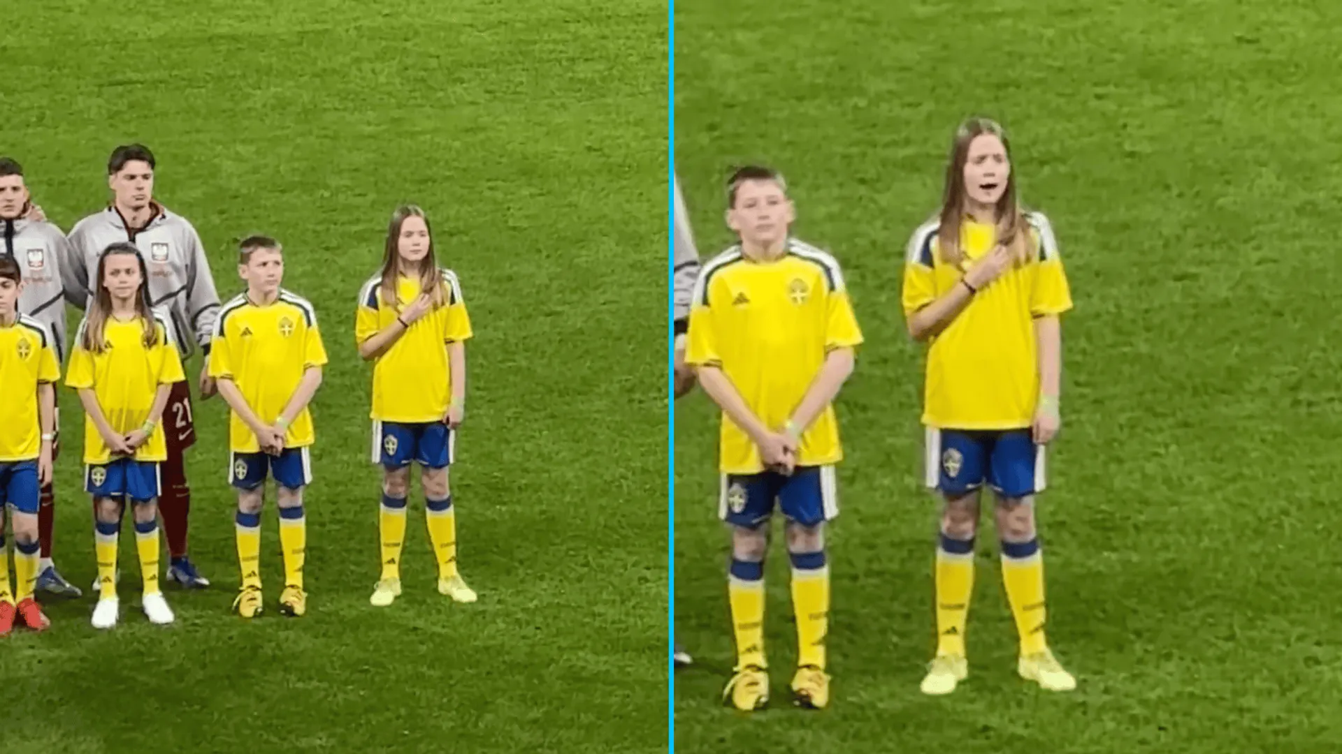 Mecz Polska – Szwecja, fot. Piotr Kamieniecki/X