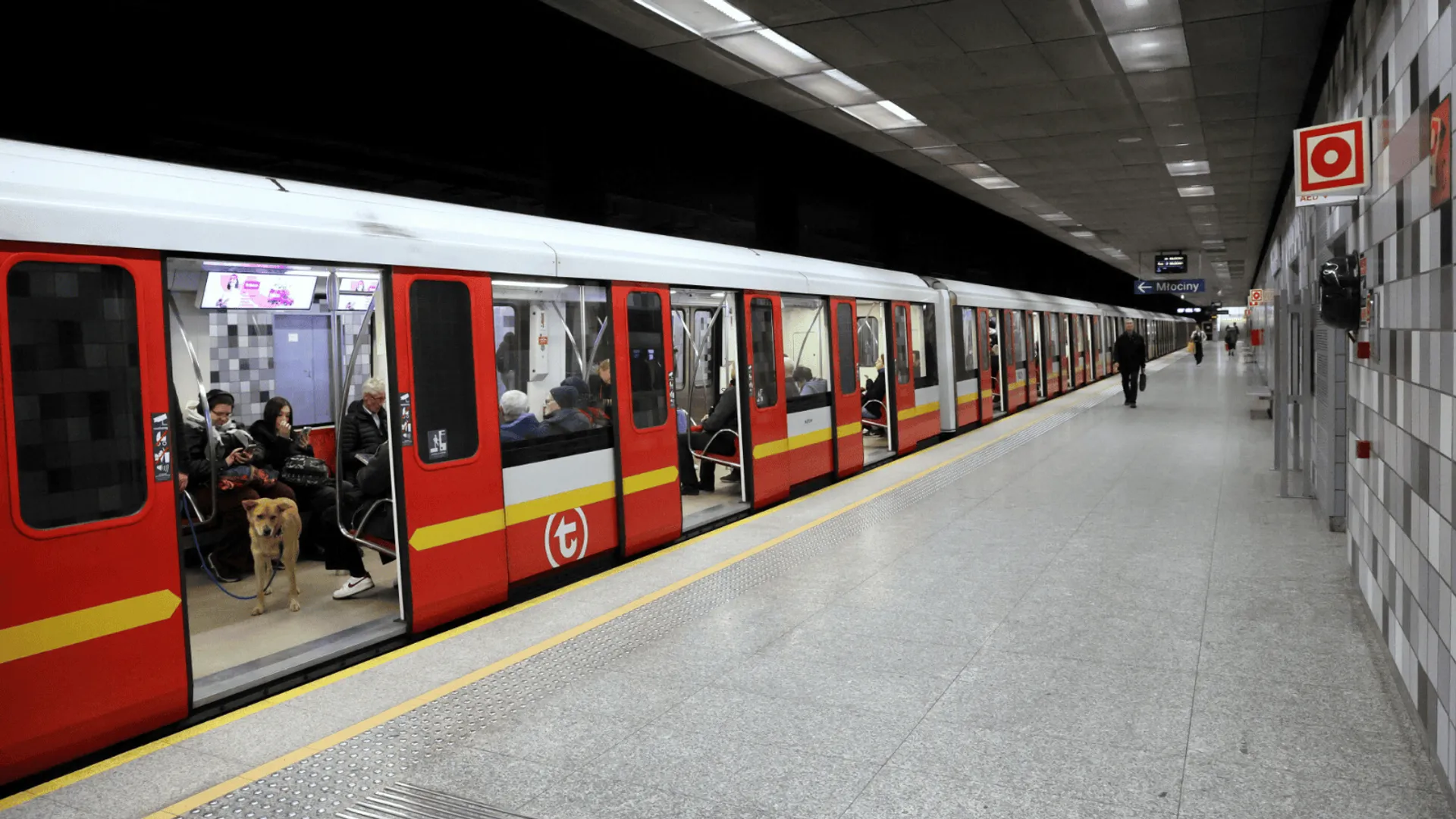 Metro w Warszawie, fot. Wojciech Olkusnik/East News