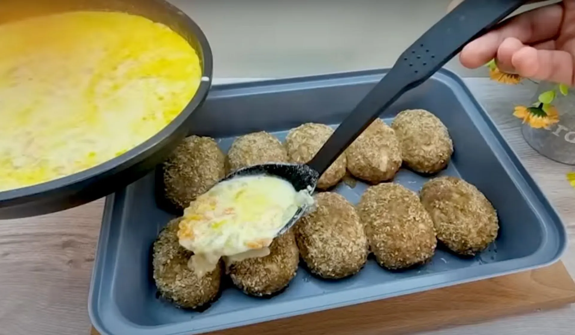 zalewanie mięsa przed zapieczeniem