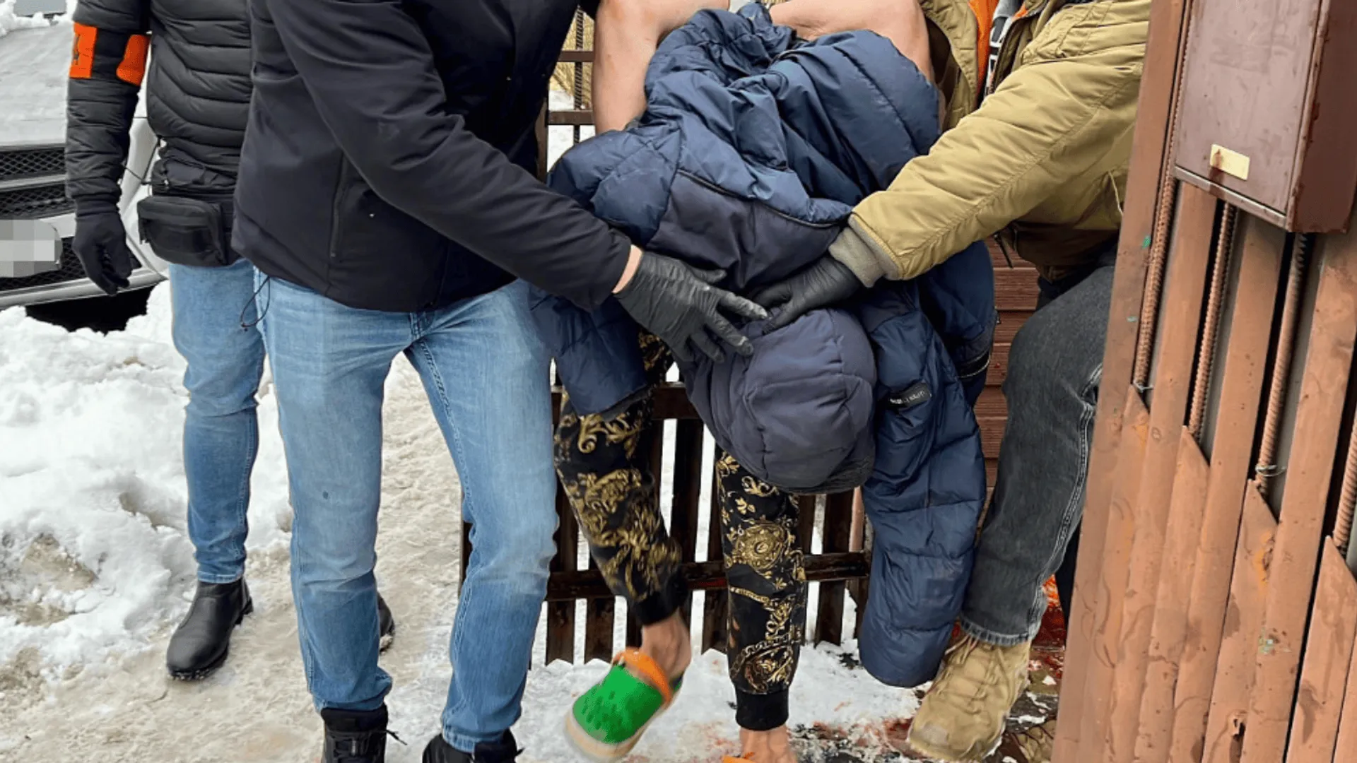 Zatrzymanie zabójcy w Warszawie, fot. Policja Warszawa
