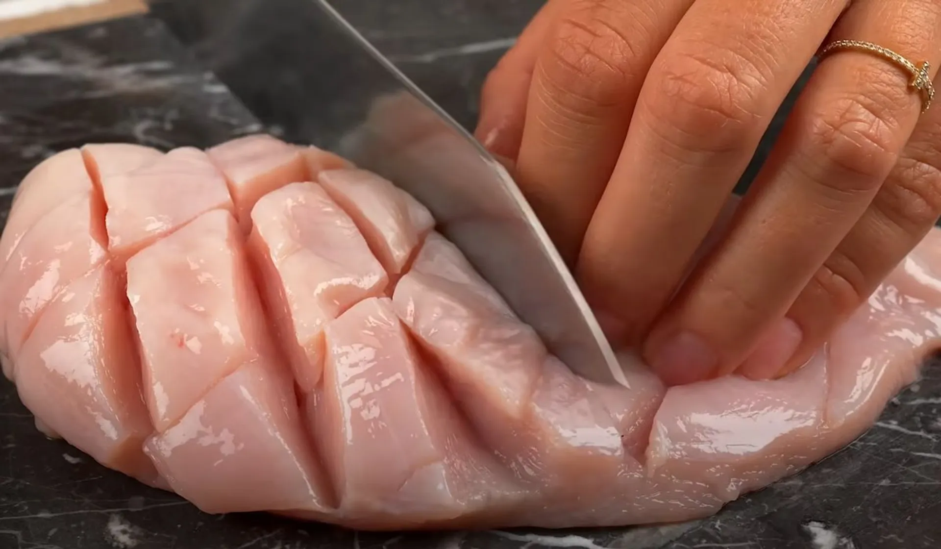 nacinanie piersi z kurczaka