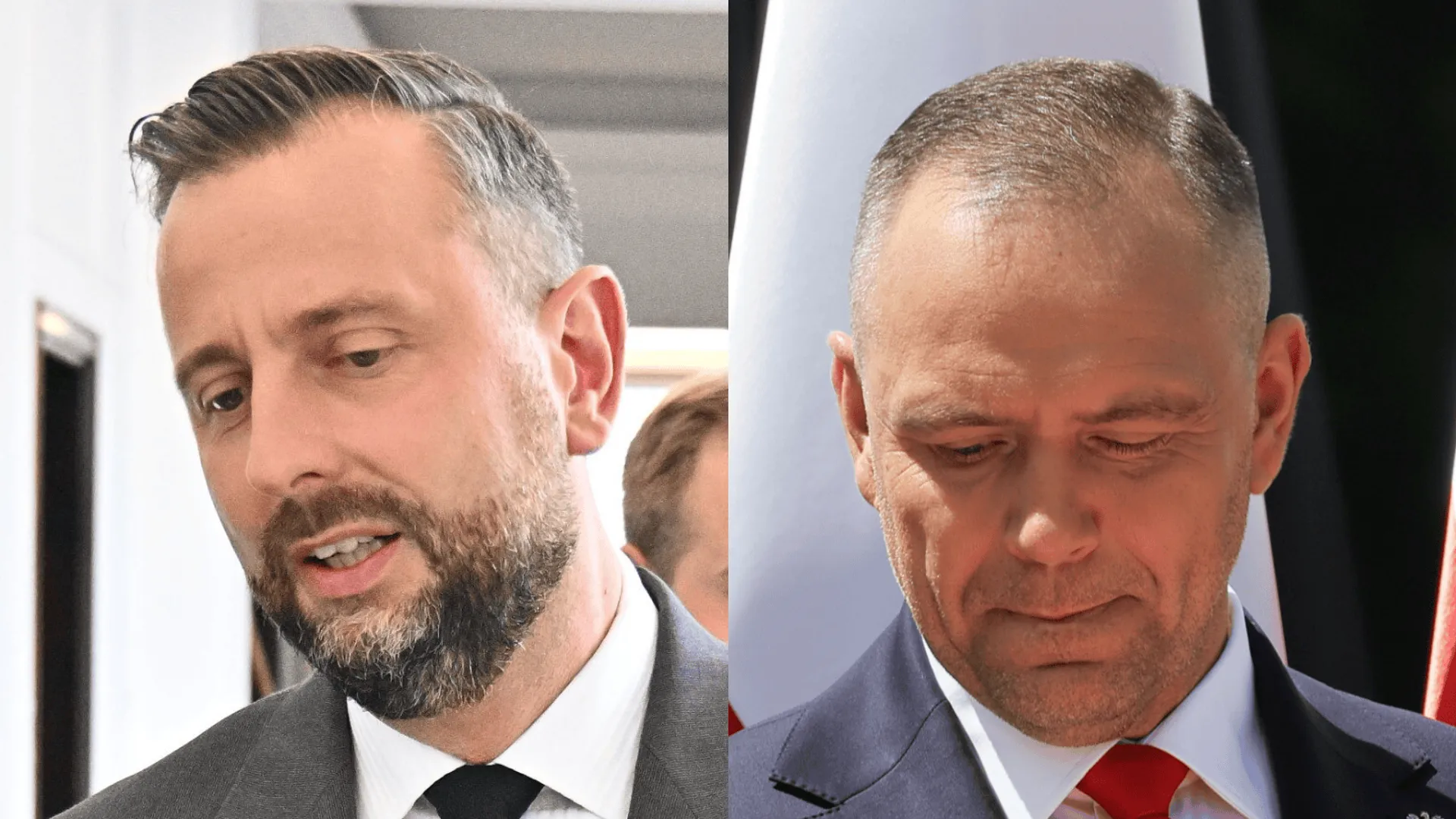 Nawrocki, Kosiniak-Kamysz, pociski