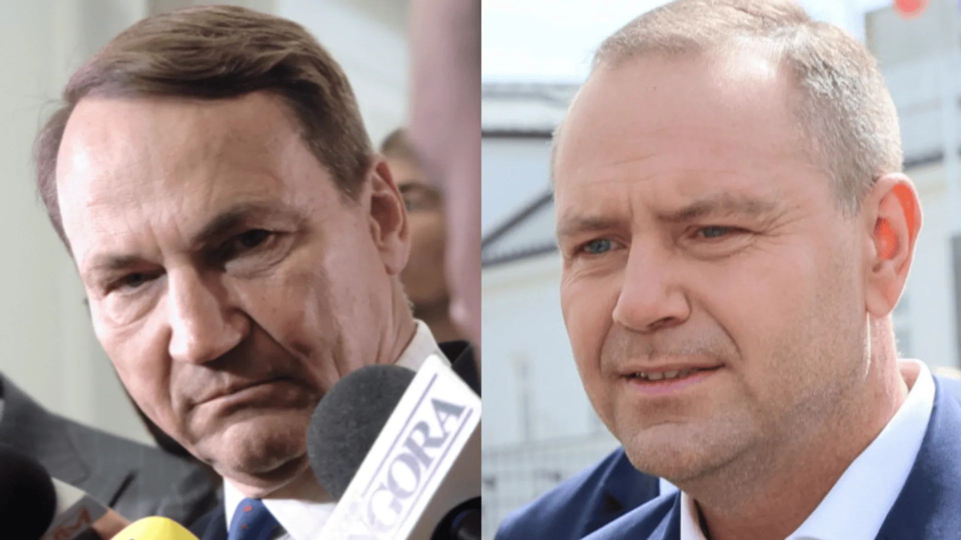 Radosław Sikorski, Karol Nawrocki, USA 