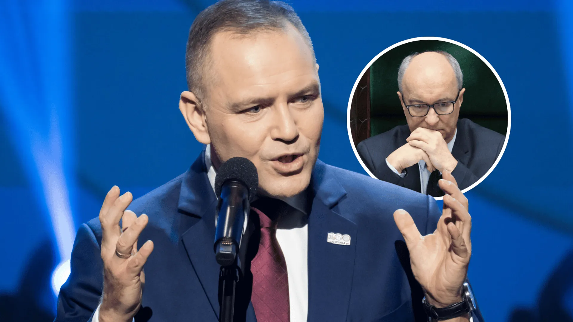 Karol Nawrocki, Włodzimierz Czarzasty, fot. WOJCIECH STROZYK/REPORTER, Wojciech Olkusnik/East News