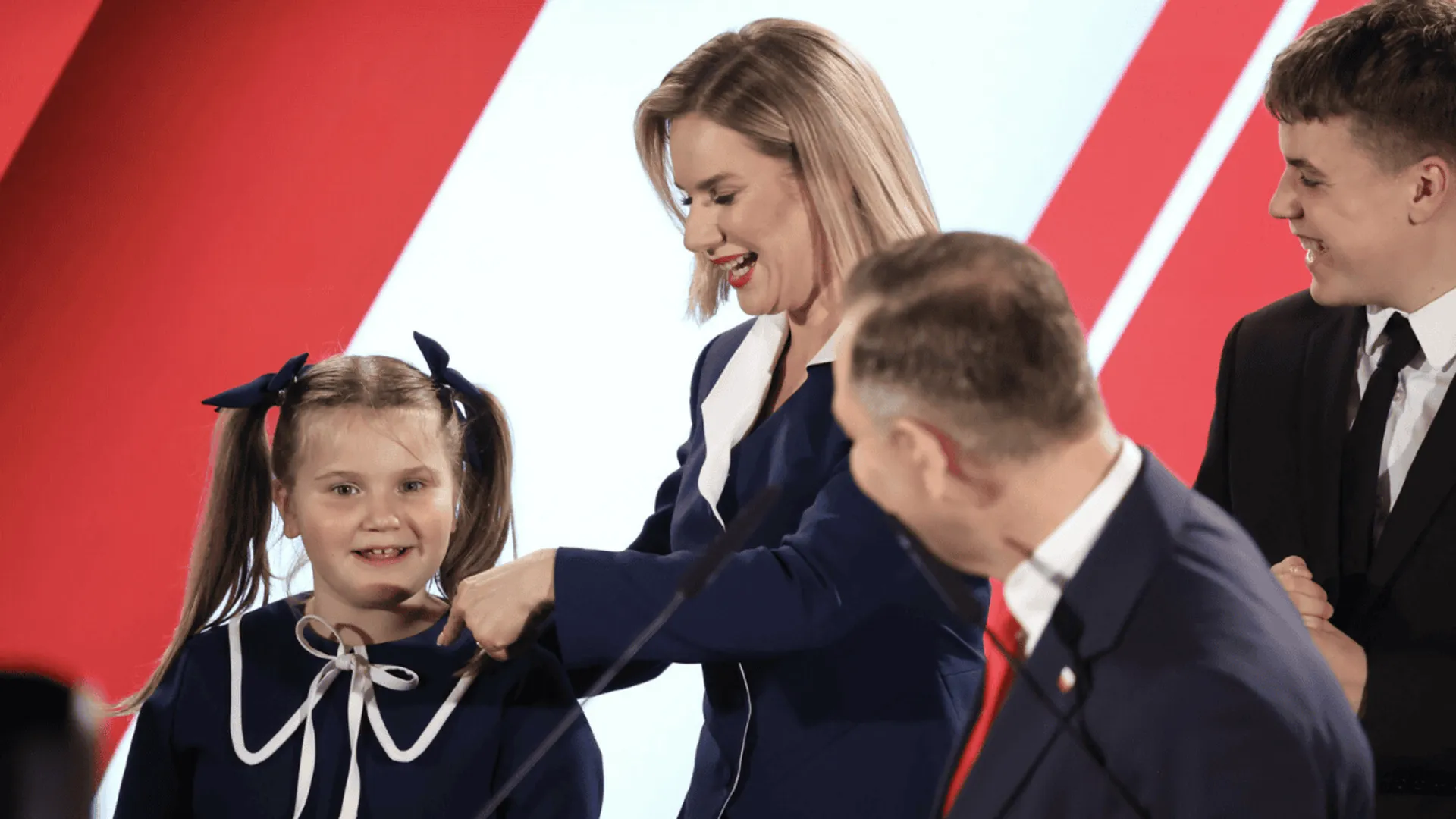 Katarzyna Nawrocka, Marta Nawrocka, Karol Nawrocki