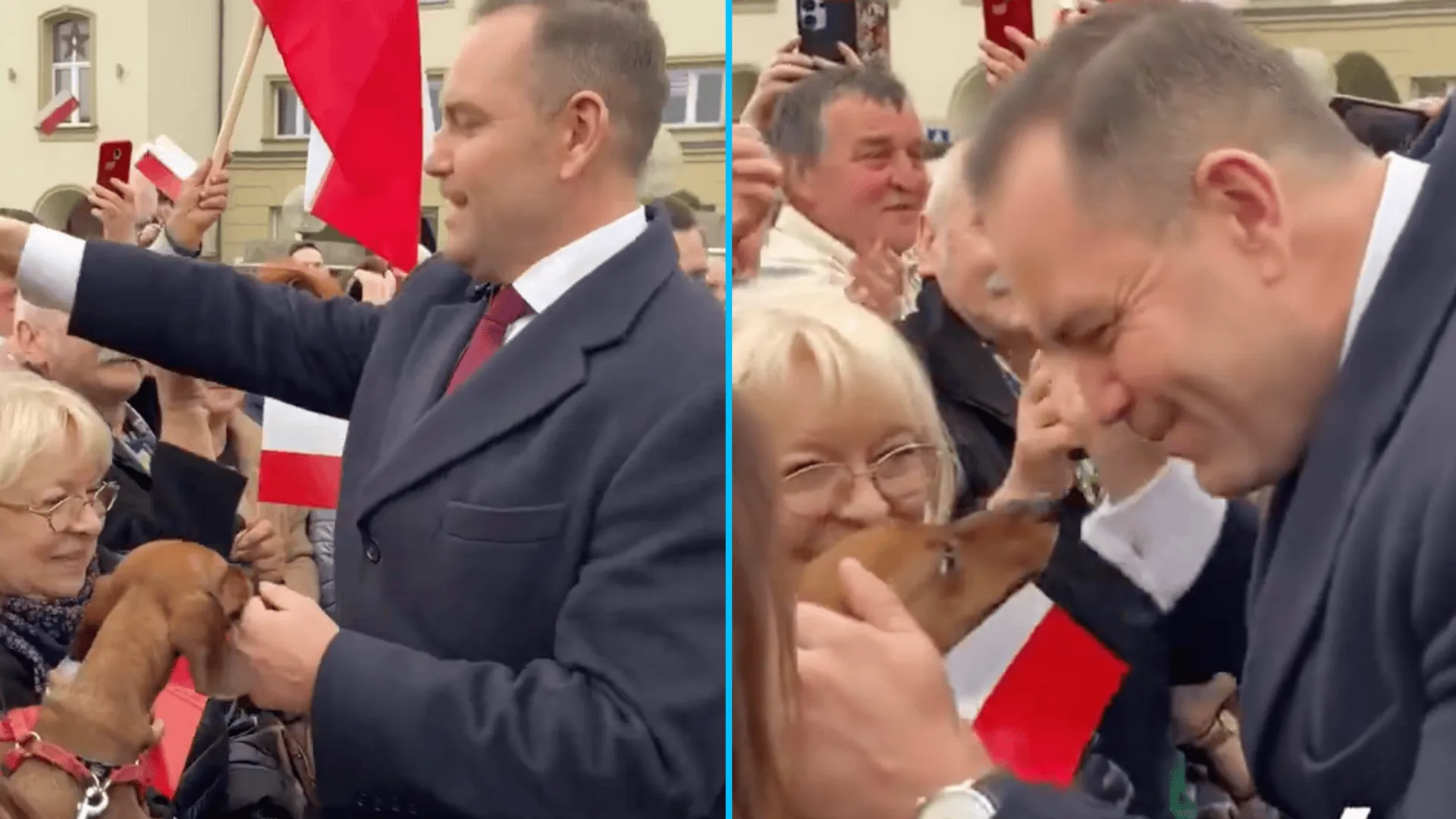Karol Nawrocki wśród ludzi