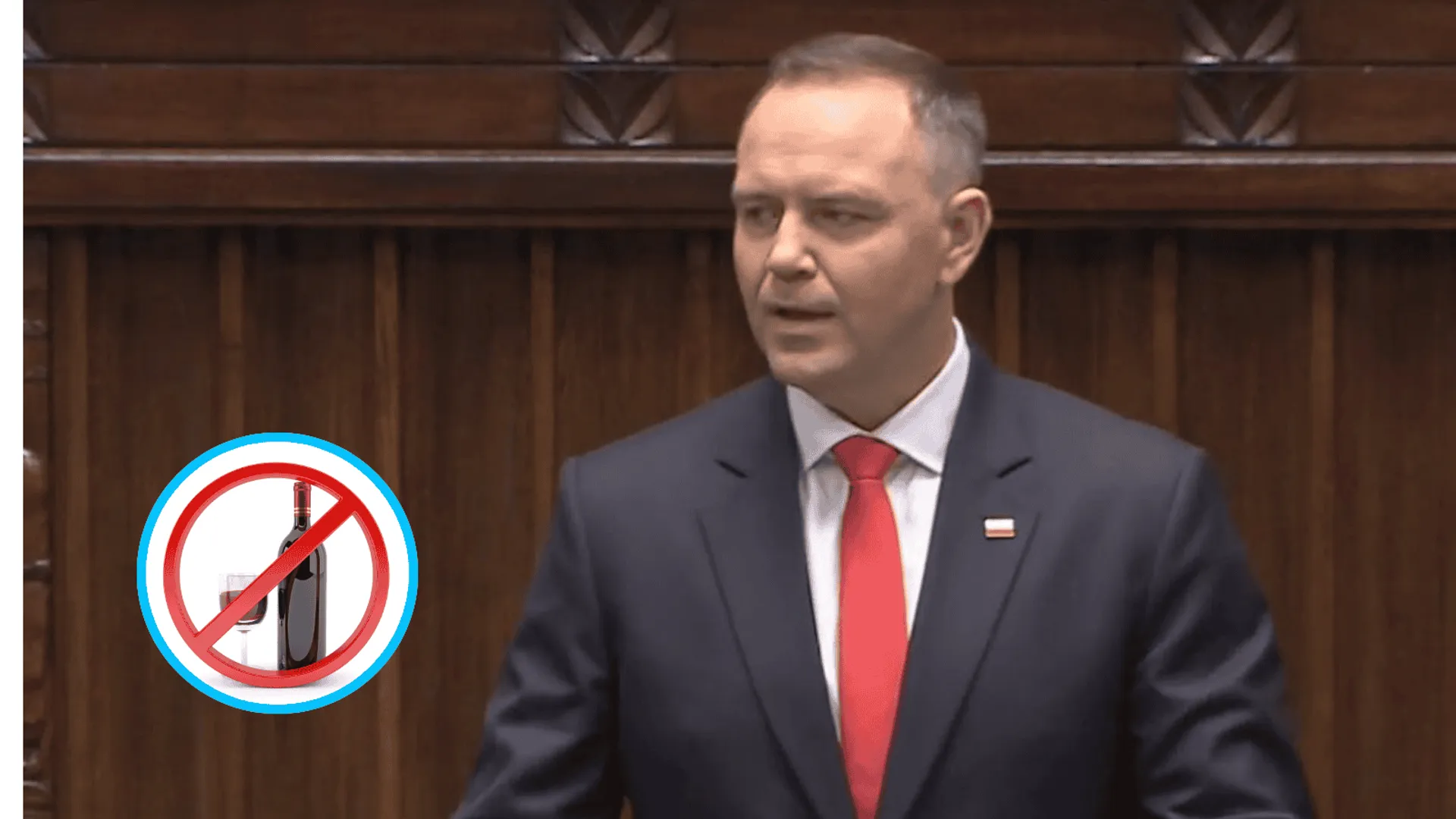 Karol Nawrocki w sejmie.