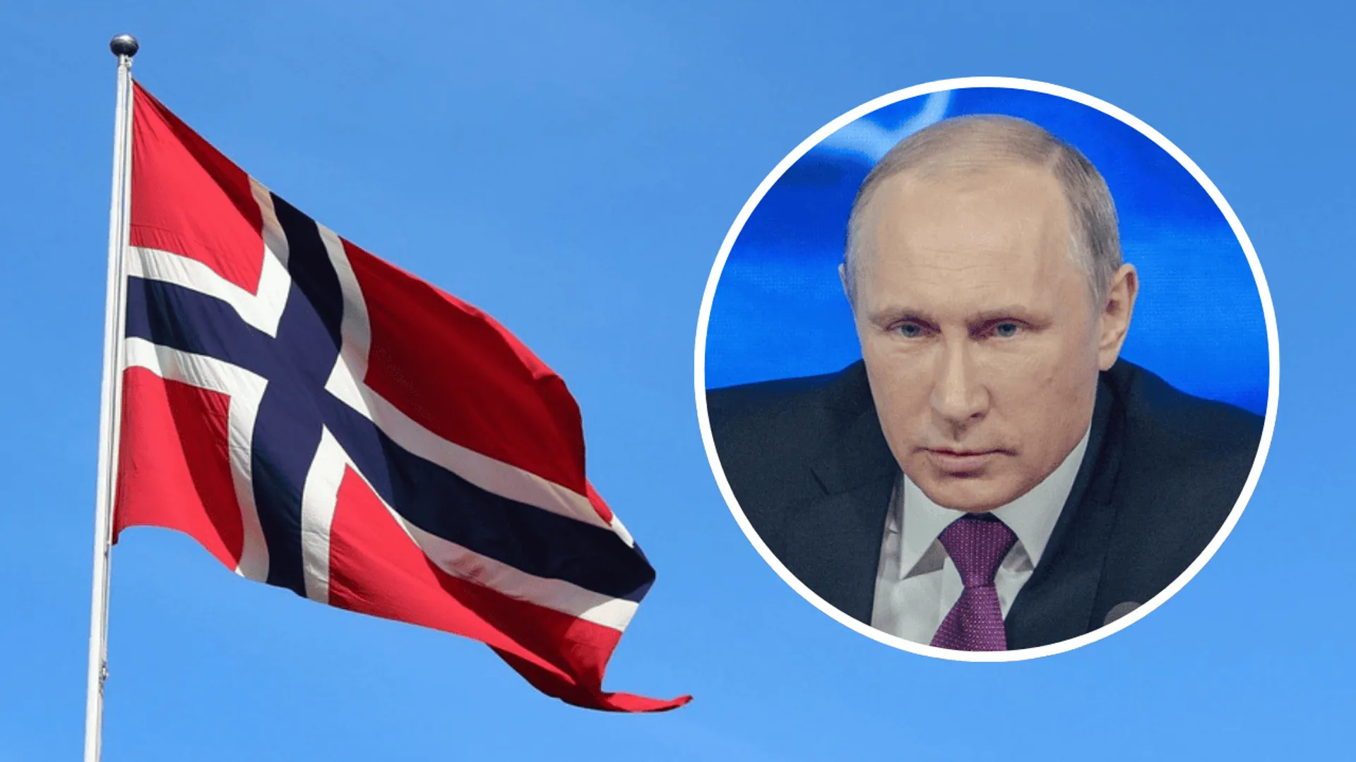 Norwegia, Władimir Putin