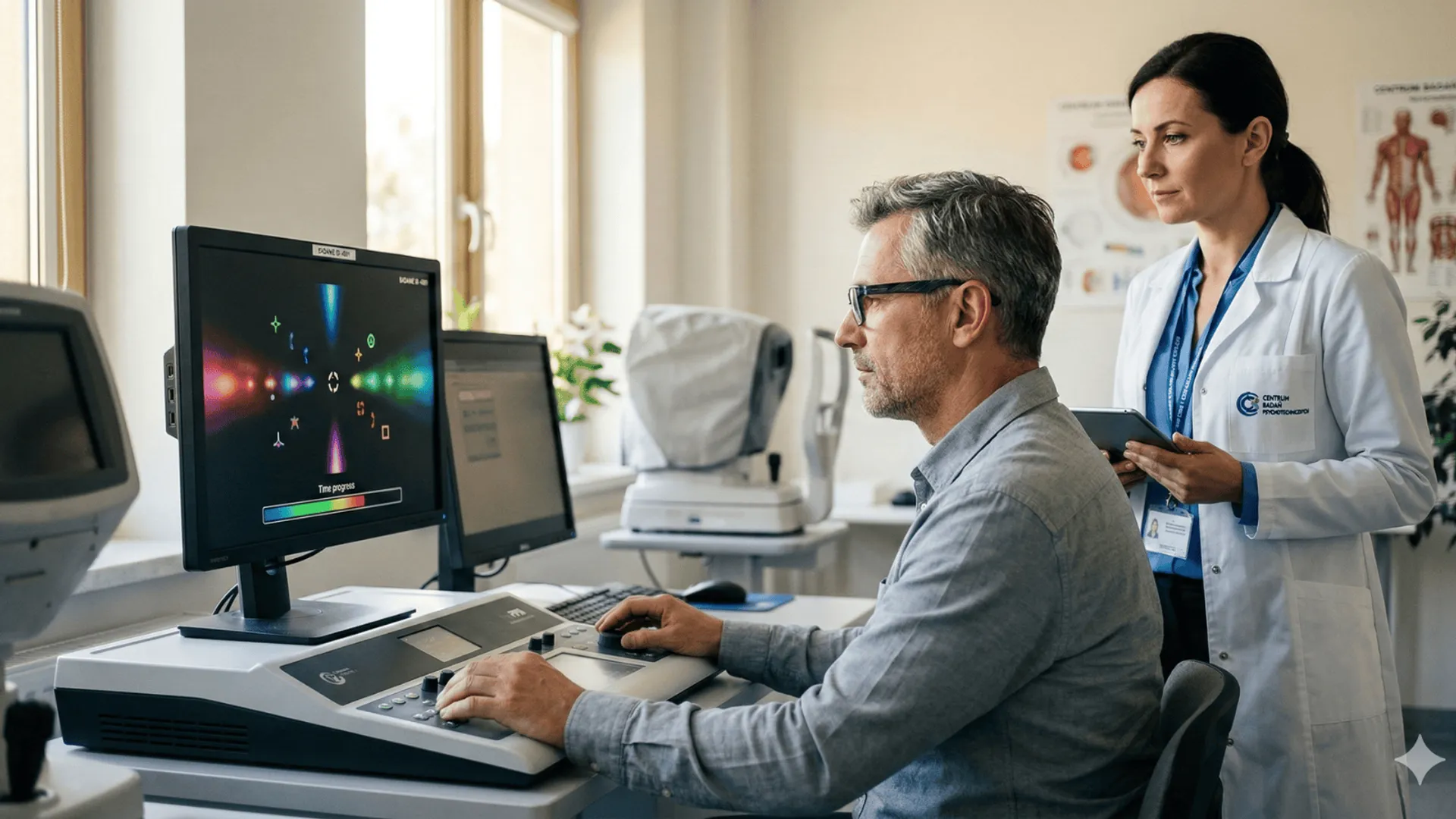 Nowe badania psychotechniczne kierowców 2026, egzamin lekarski na prawo jazdy, test reakcji i widzenia.