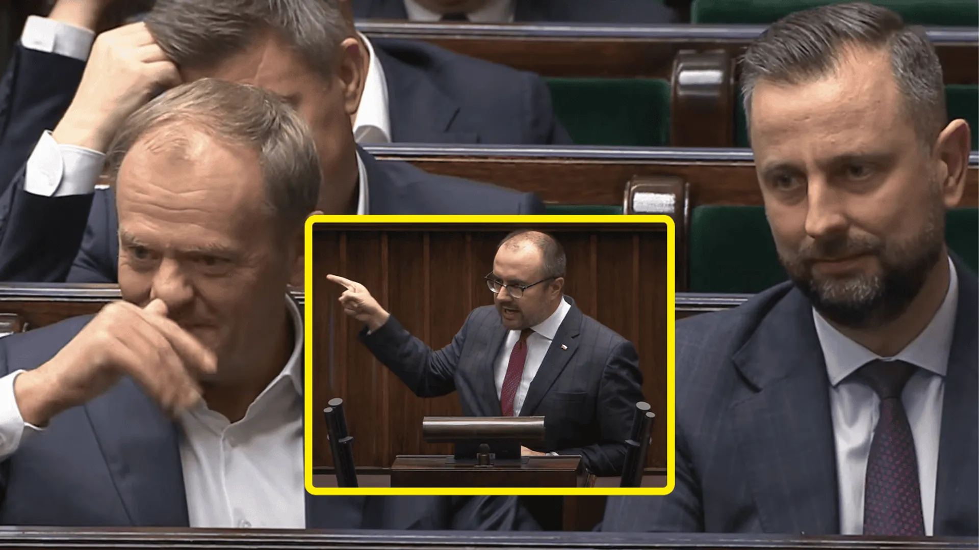 Jabłoński atakuje Kosiniaka i Tuska w Sejmie