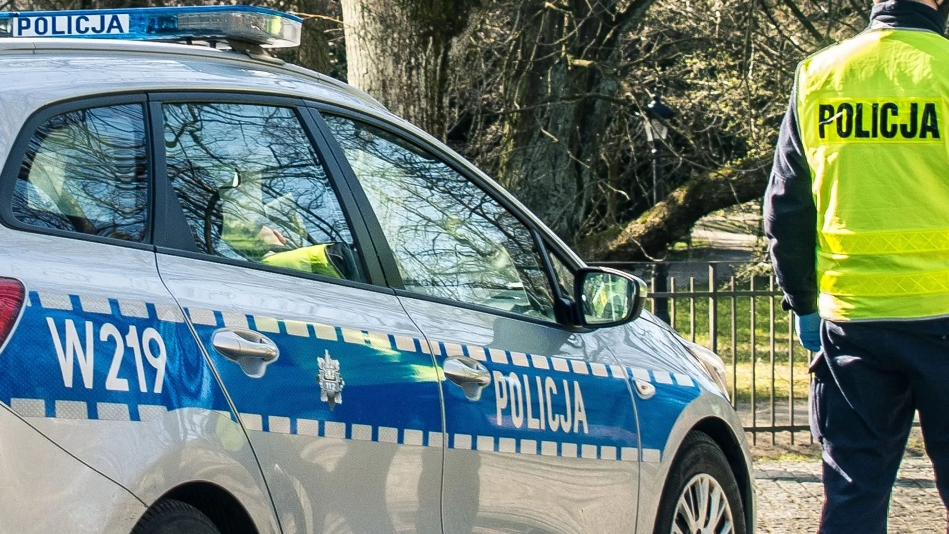 Opole, policja, podpalenie