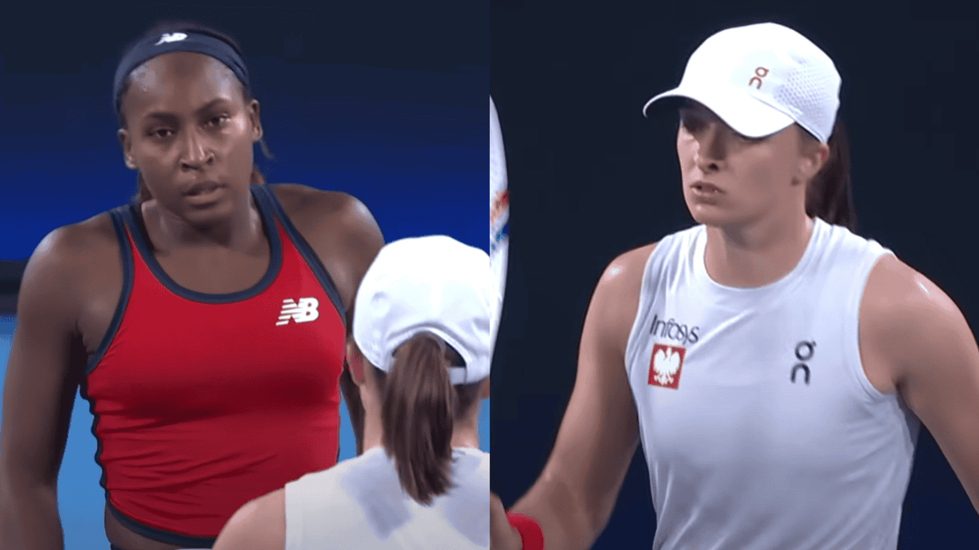 Coco Gauff i Iga Świątek