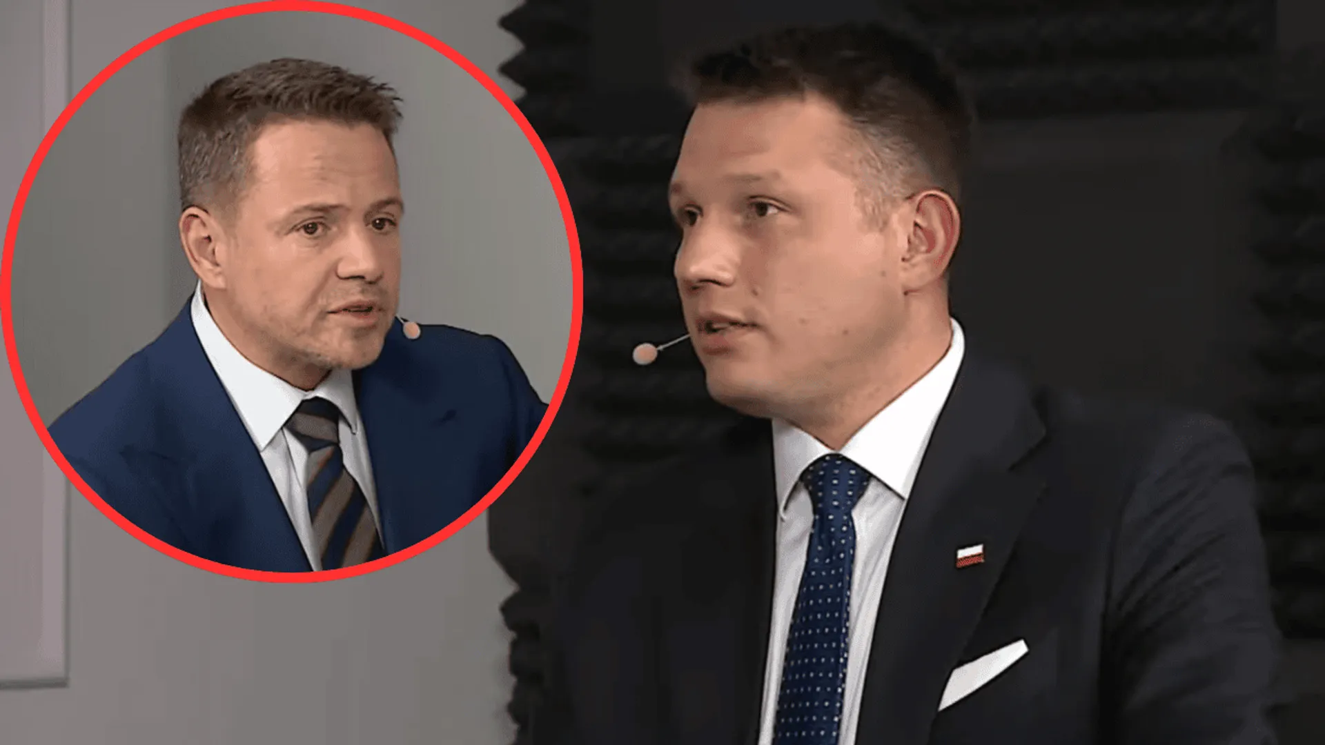 Rafał Trzaskowski i Sławomir Mentzen