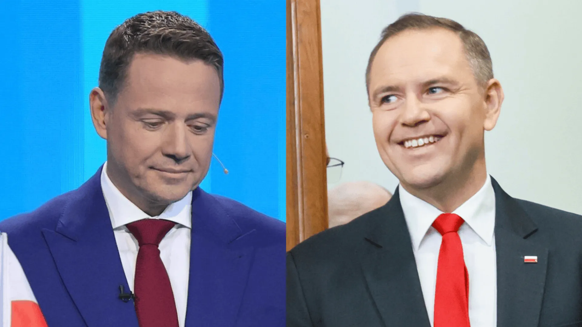Karol Nawrocki i Rafał Trzaskowski