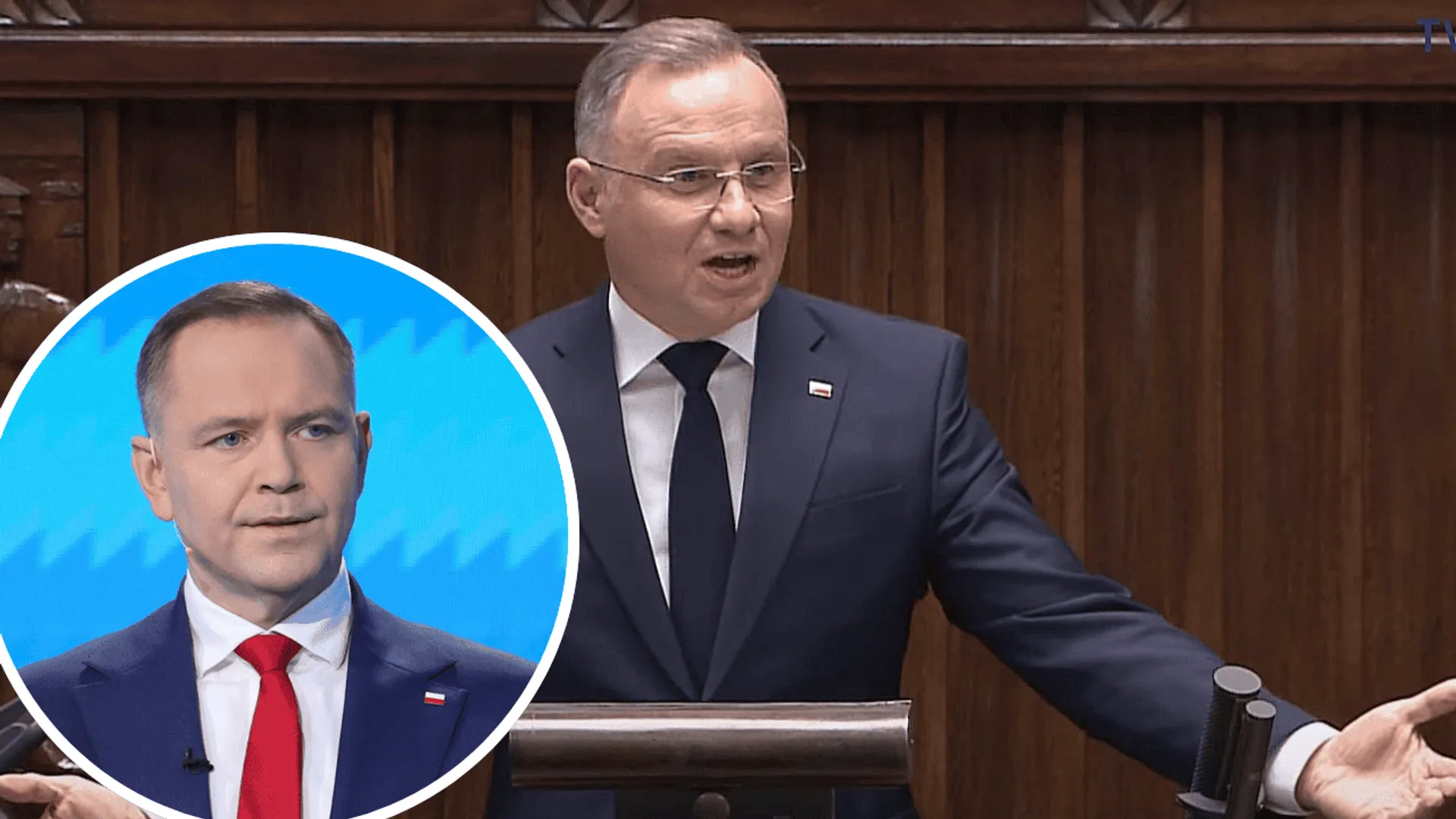 Andrzej Duda i Karol Nawrocki