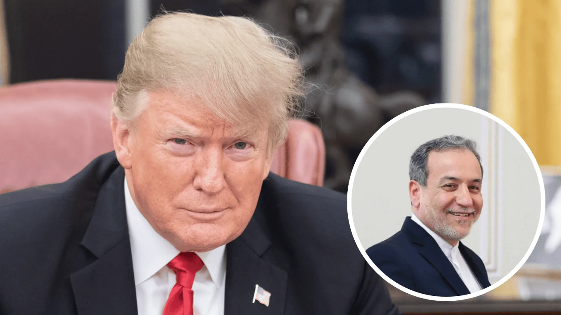 Donald Trump i Abbas Aragczi