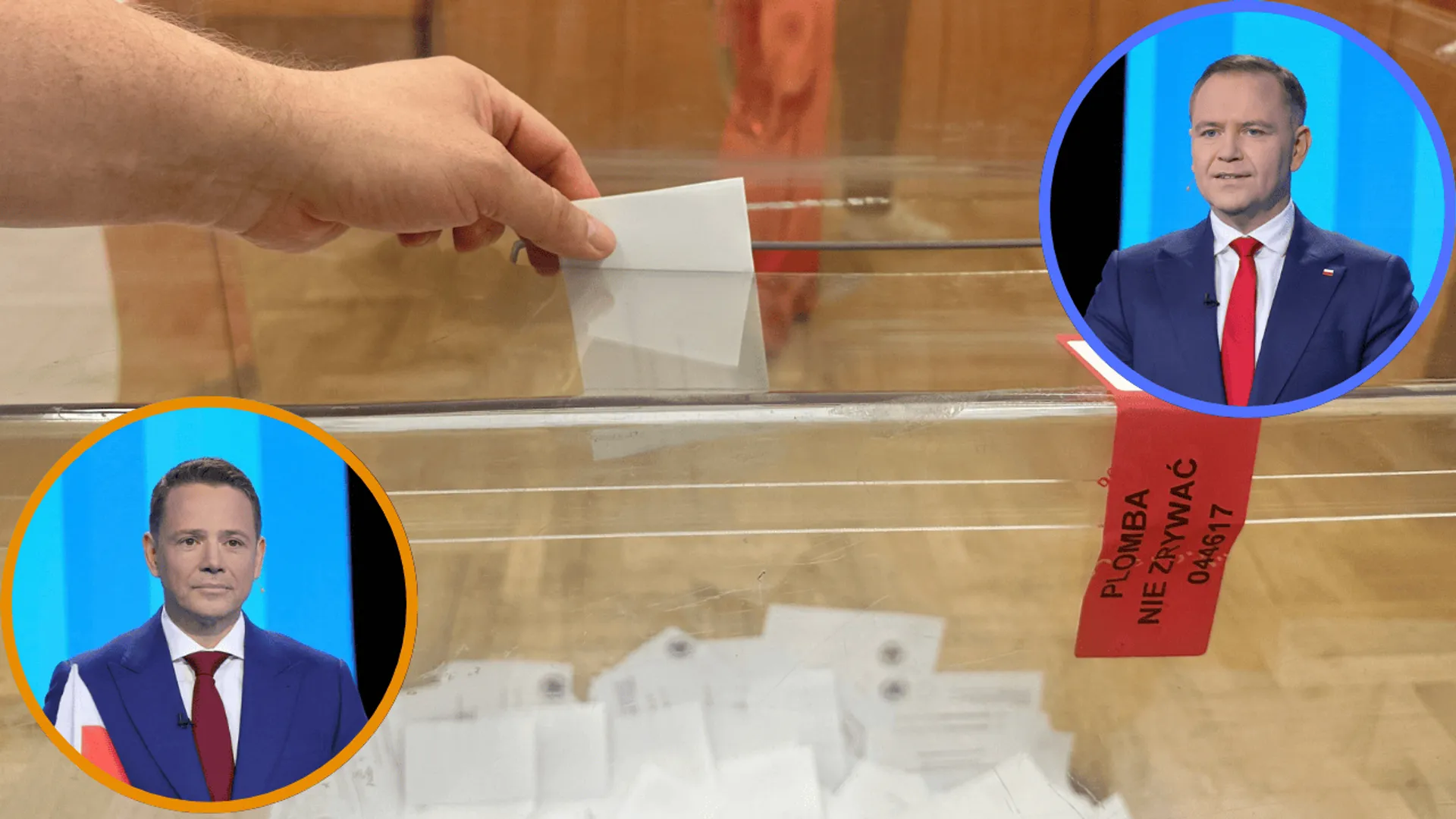 Rafał Trzaskowski i Karol Nawrocki