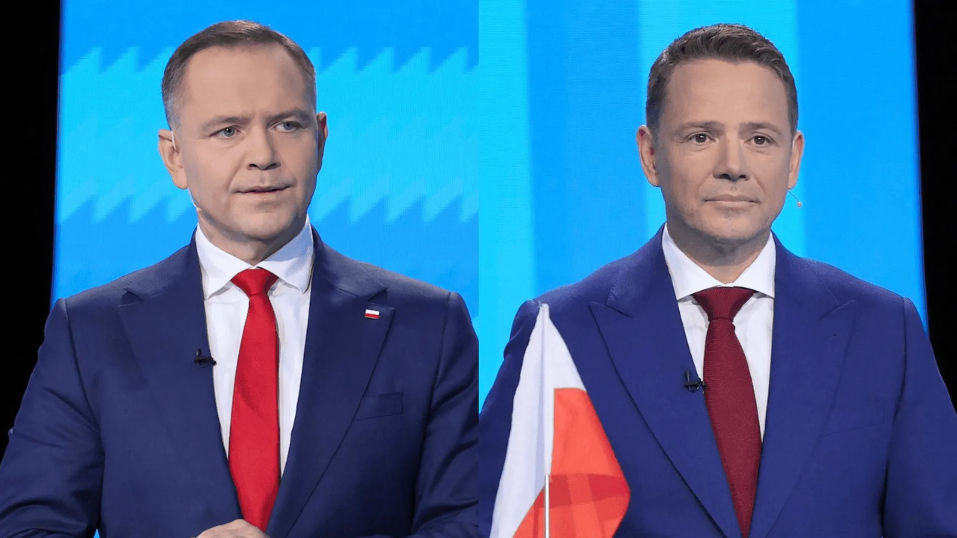Karol Nawrocki i Rafał Trzaskowski