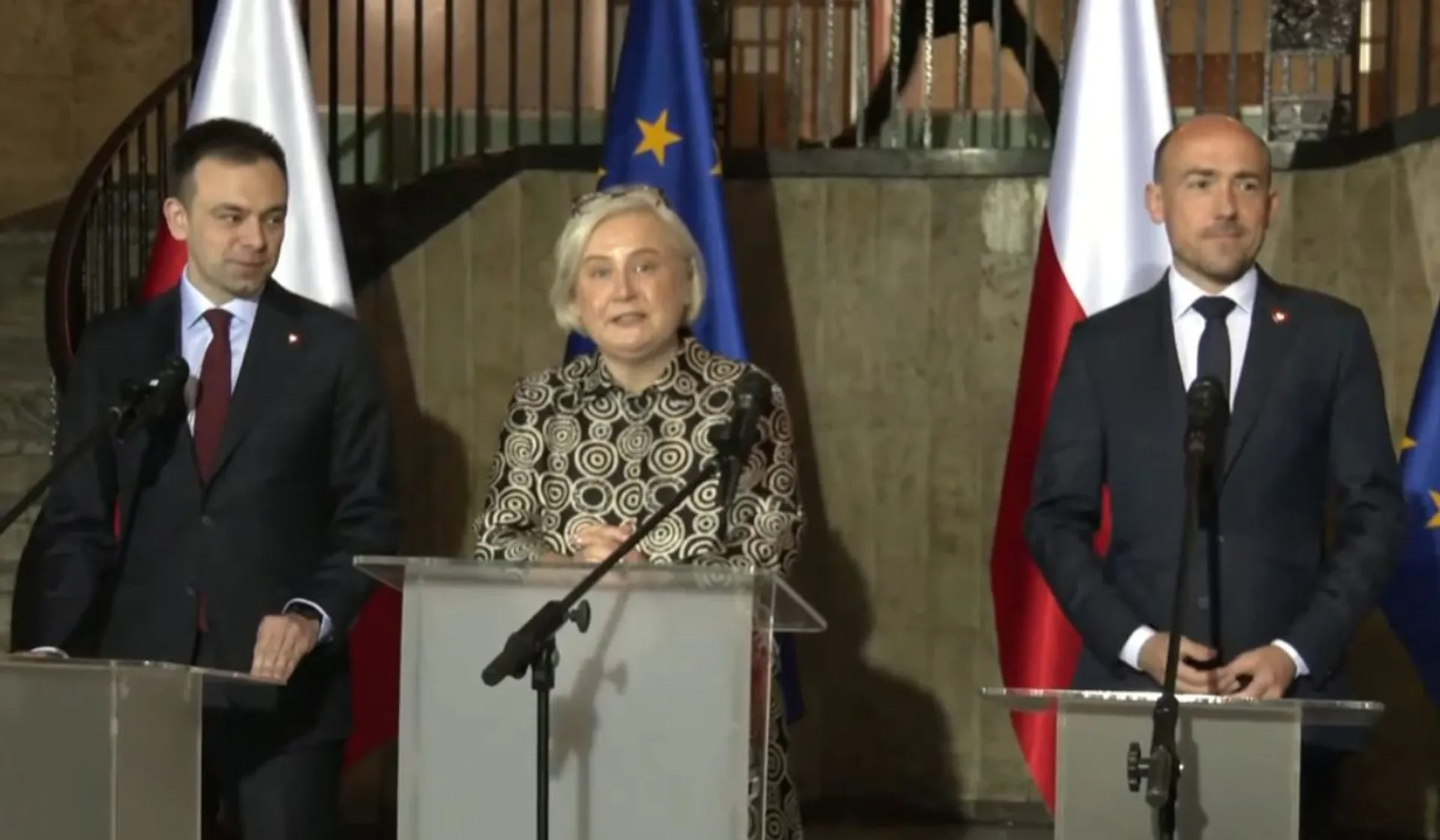 Kadr z otwarcia Ministerstwa Przemysłu