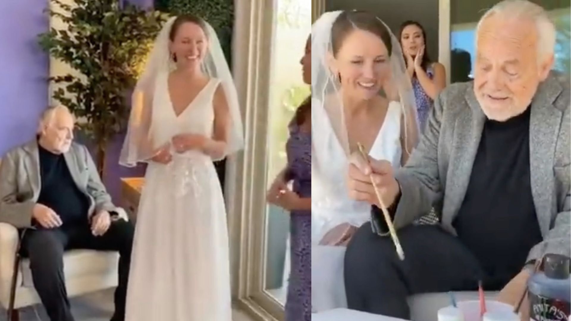 Panna młoda w dniu ślubu zrobiła coś niesamowitego, internet oszalał na punkcie nagrania
