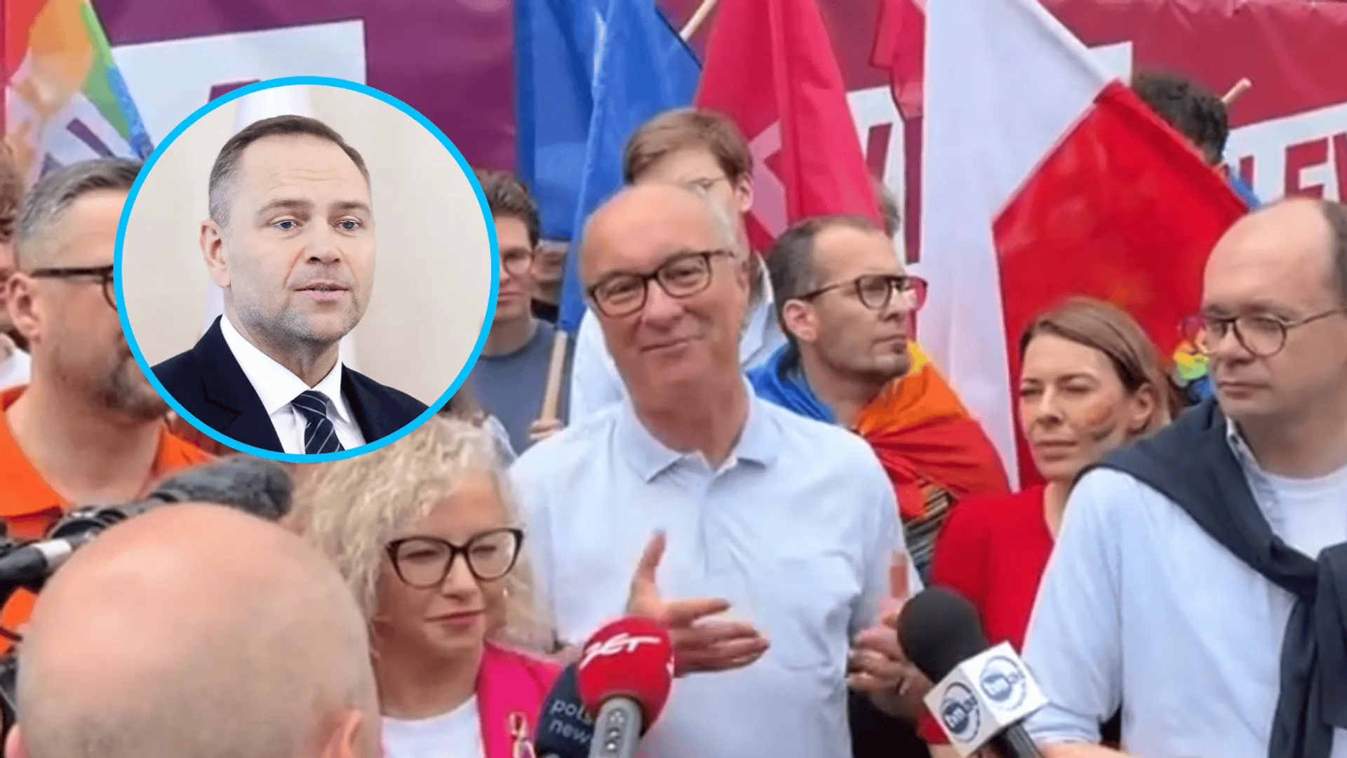 Czarzasty, Nawrocki, Parada Równości