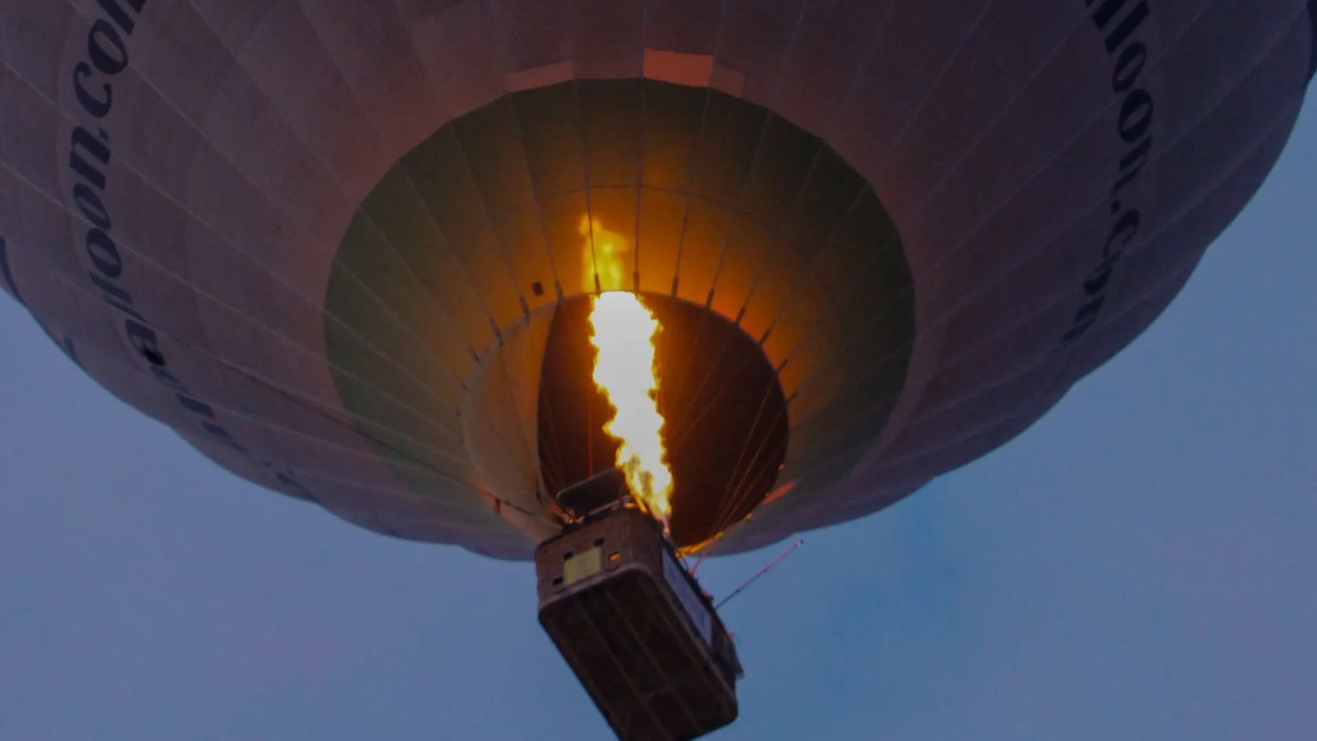 balon, wypadek