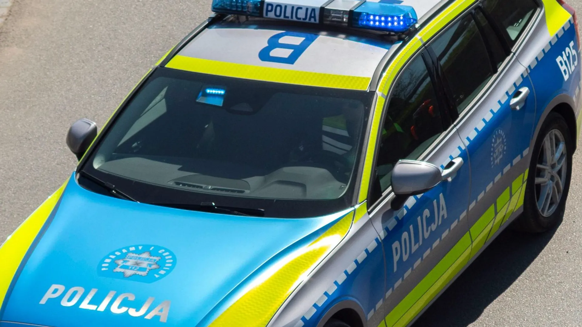 ppolicja, wypadek
