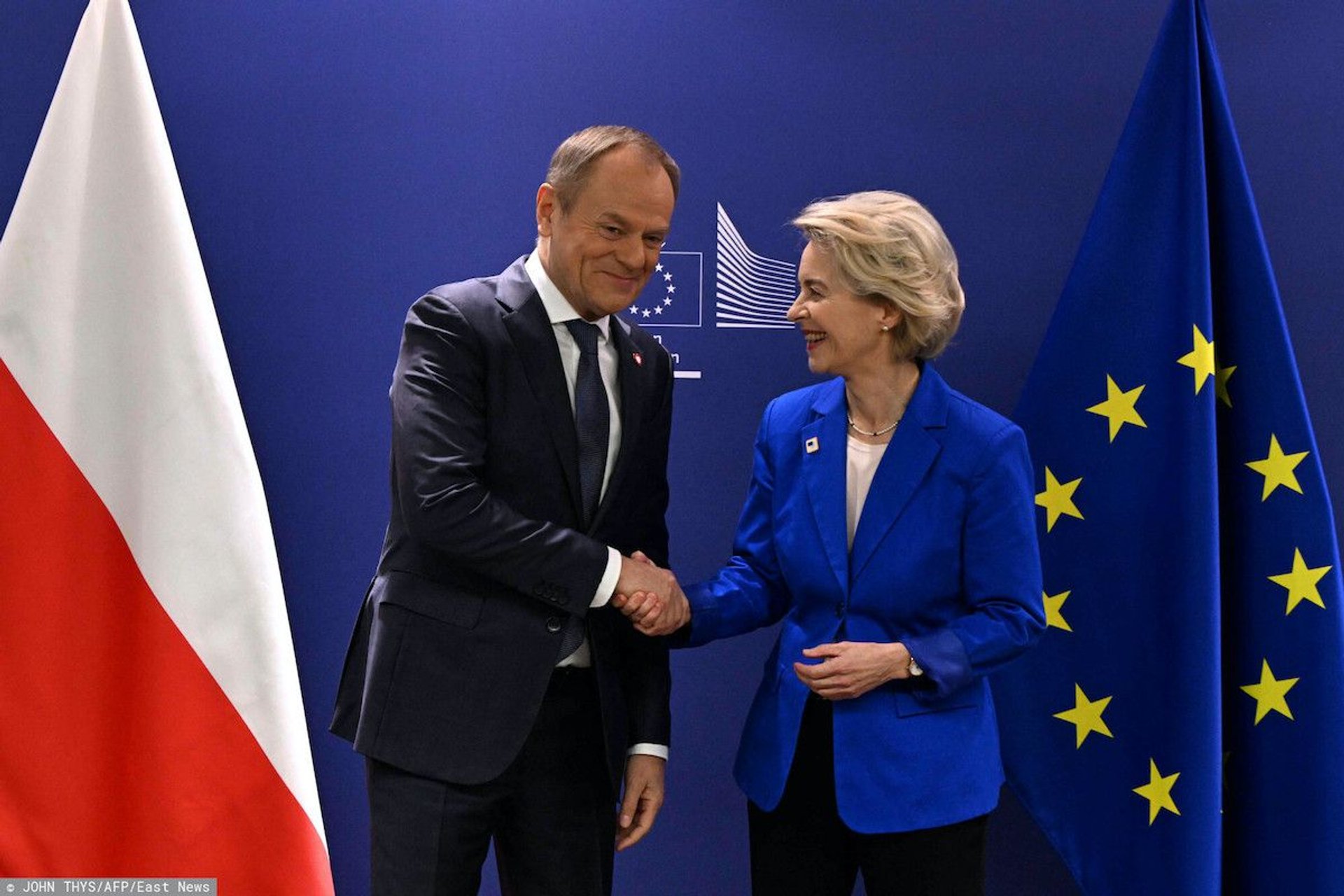 Donald Tusk Ursula von der Leyen