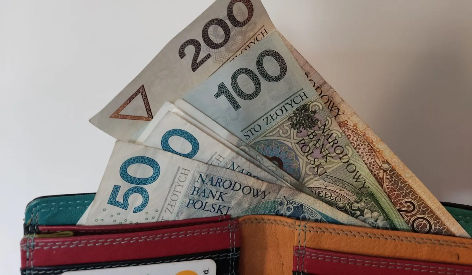 Pieniądze w portfelu