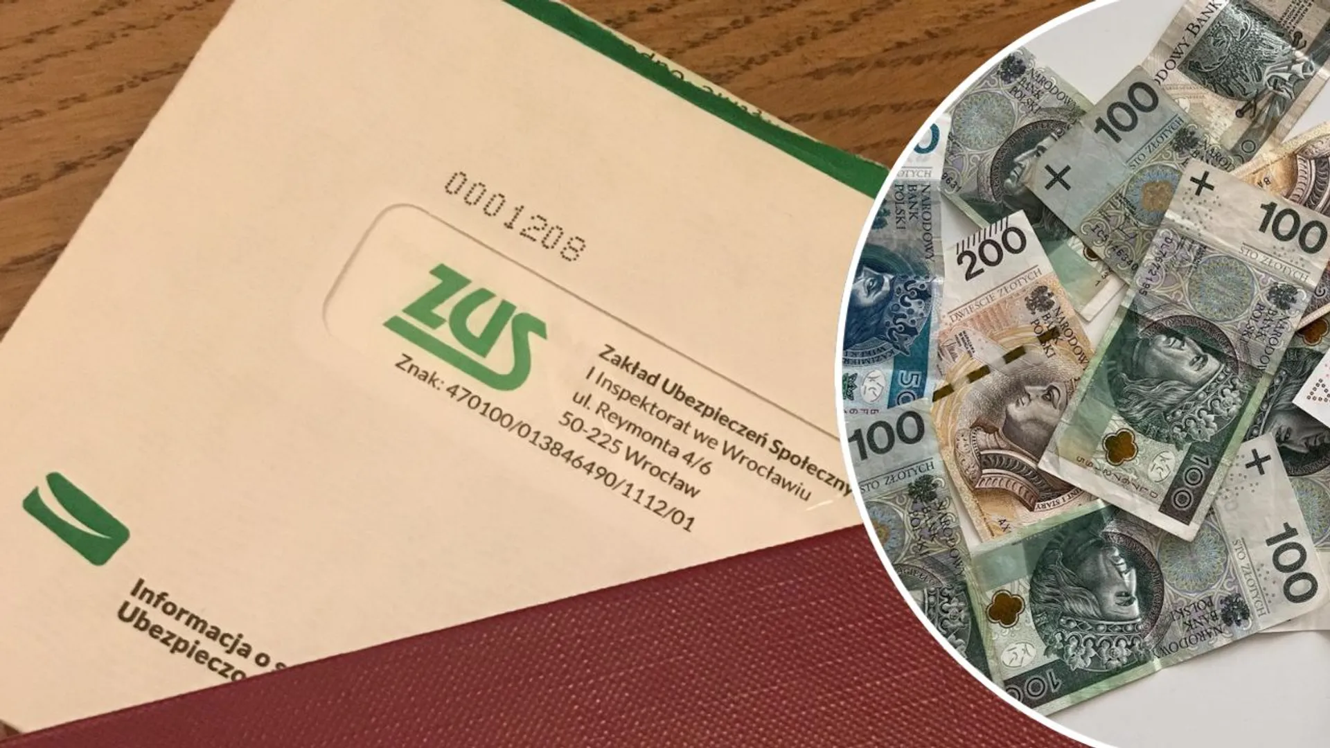 ZUS, pieniądze