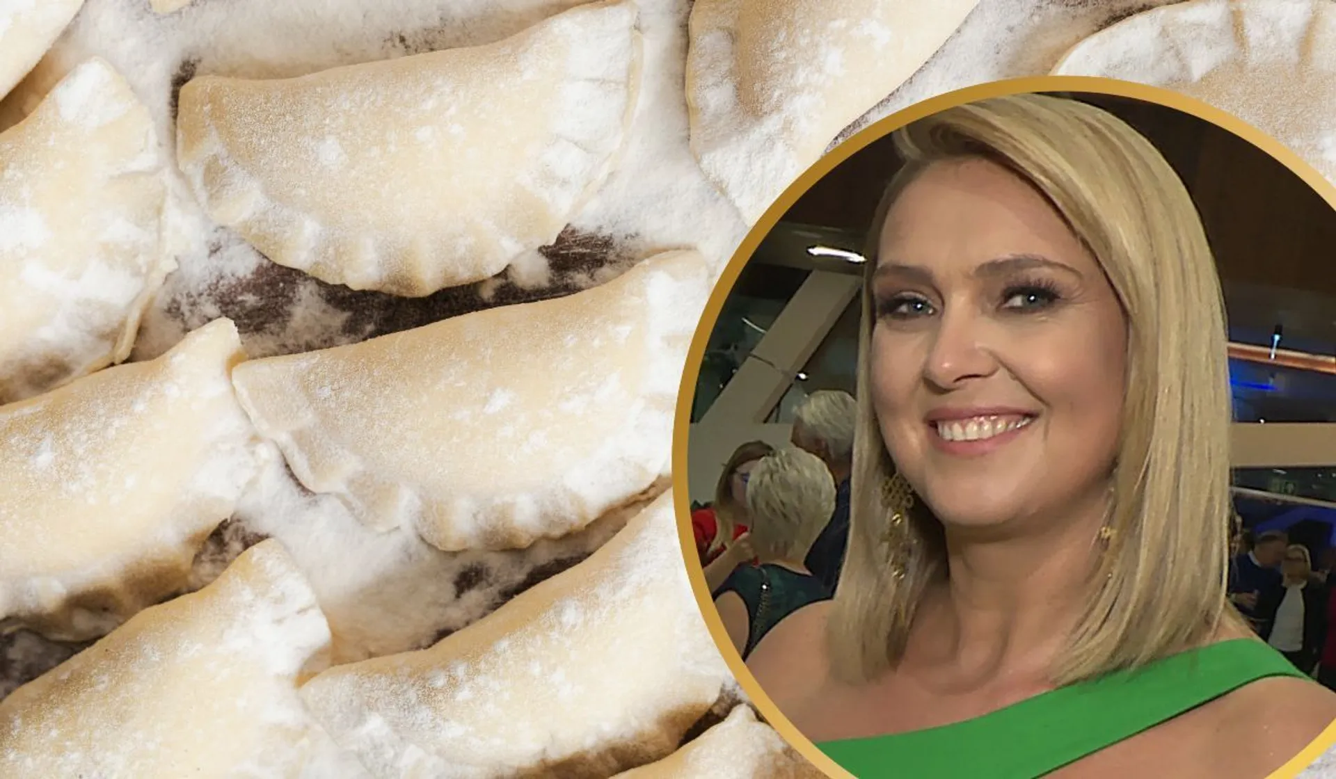 pierogi i Ewa Wachowicz 