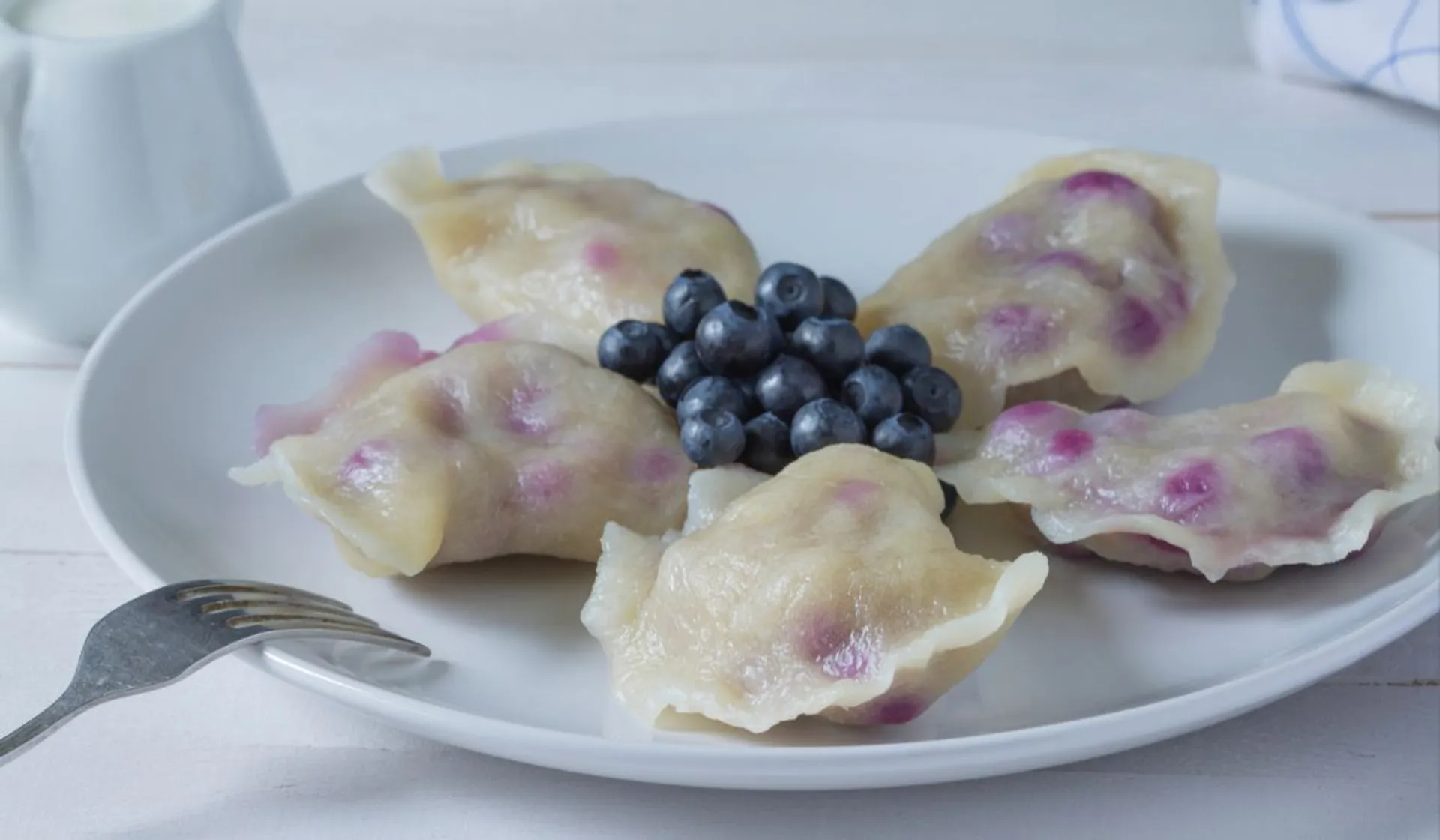 pierogi z jagodami 
