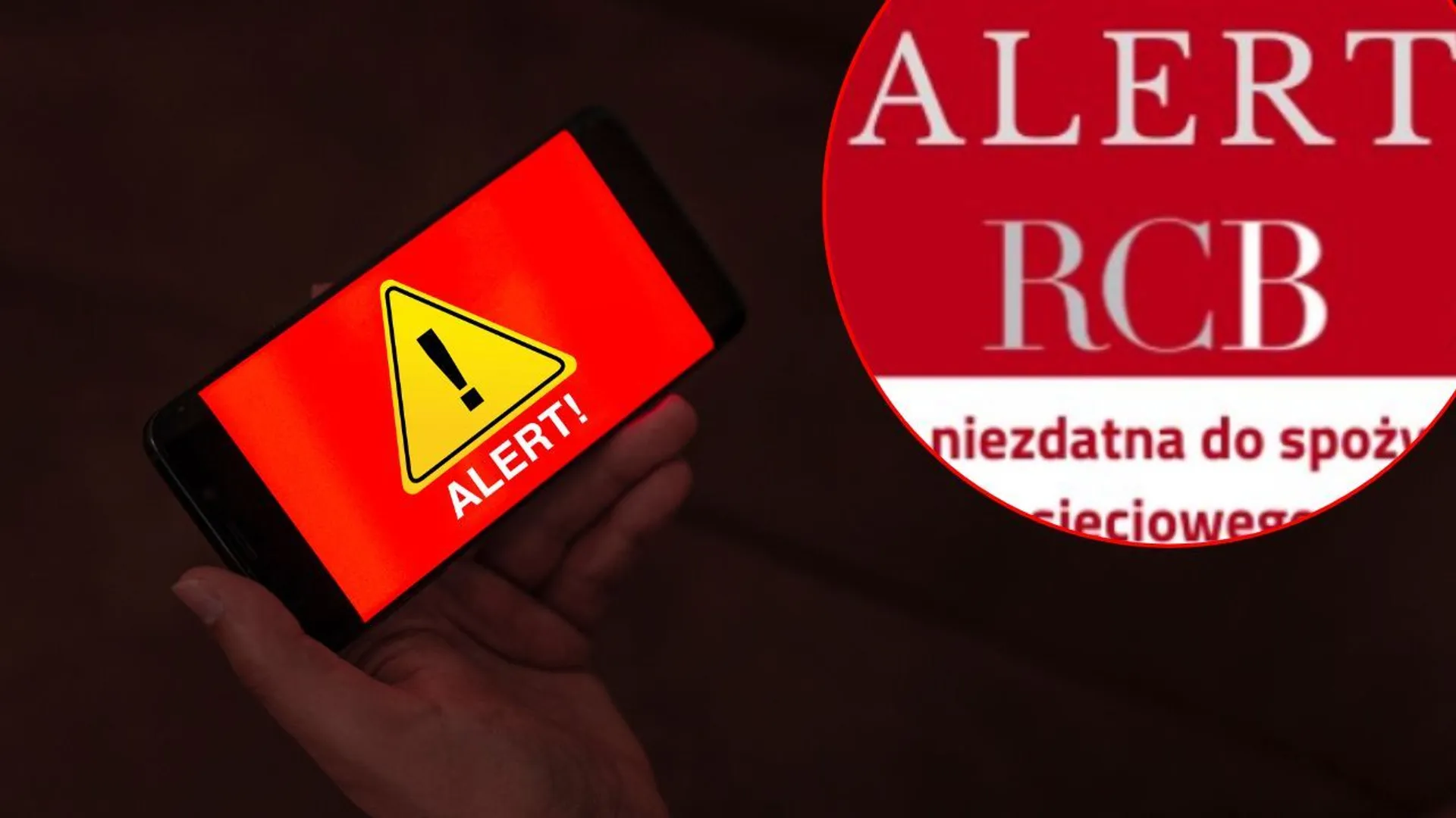 pilny alert