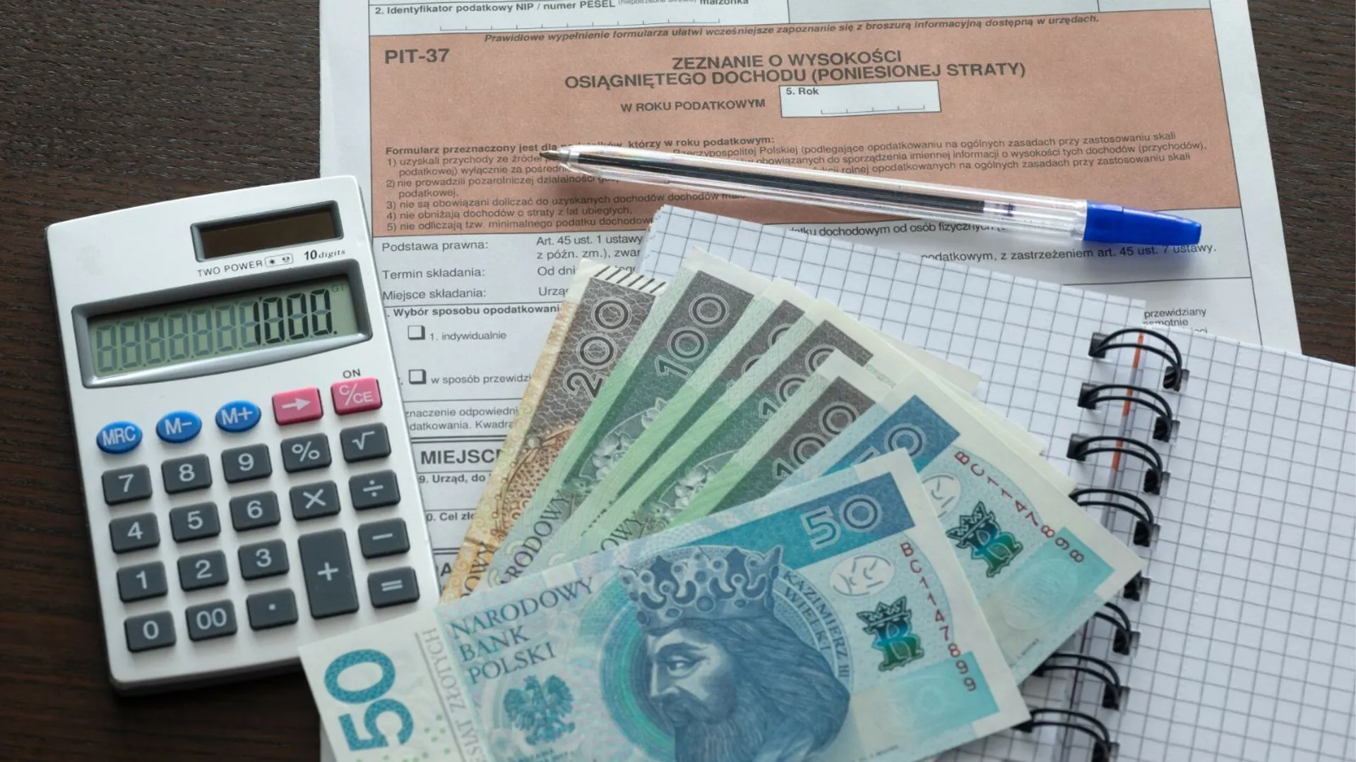 Pieniądze ulga podatkowa