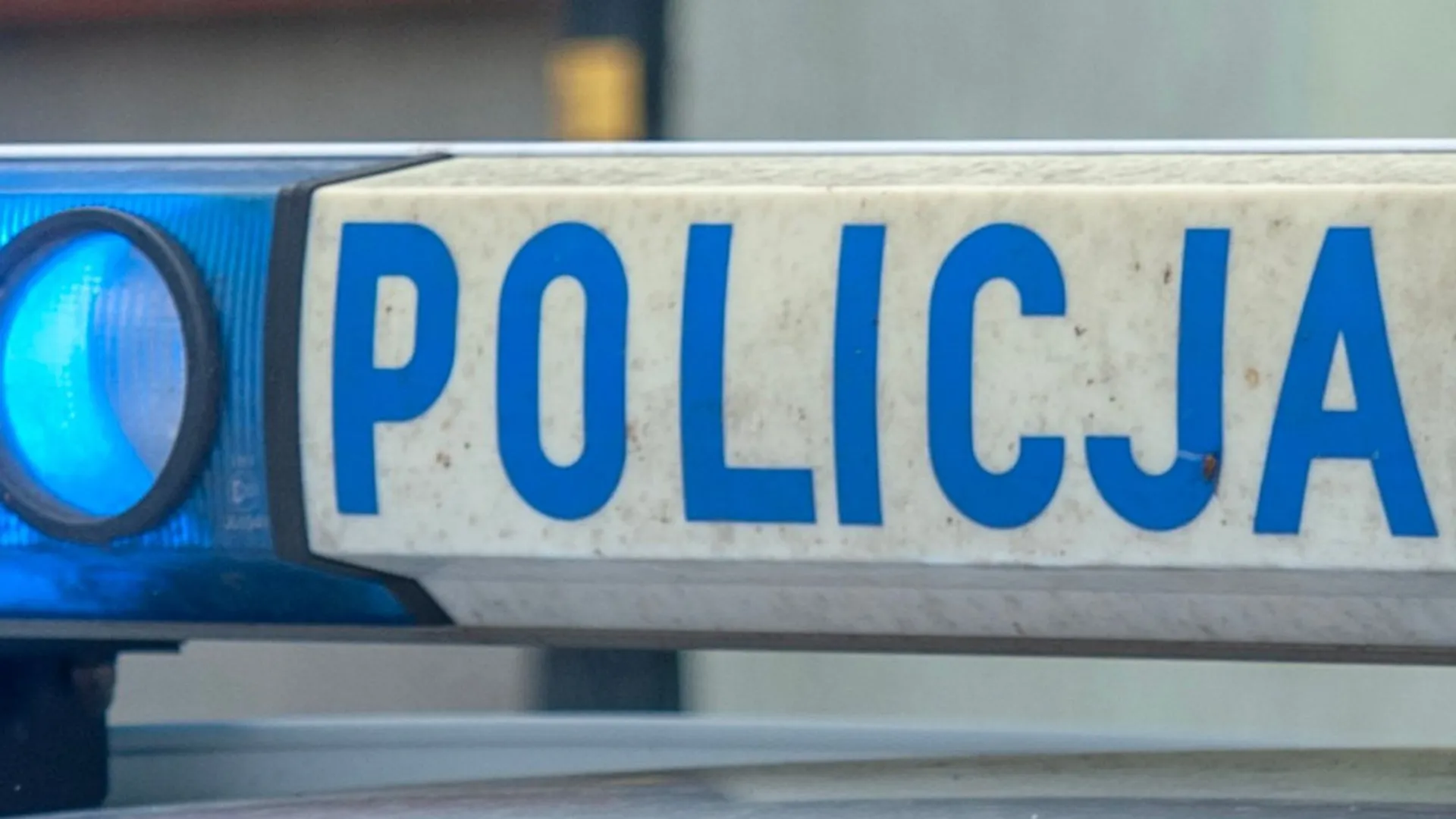 wypadek, policja