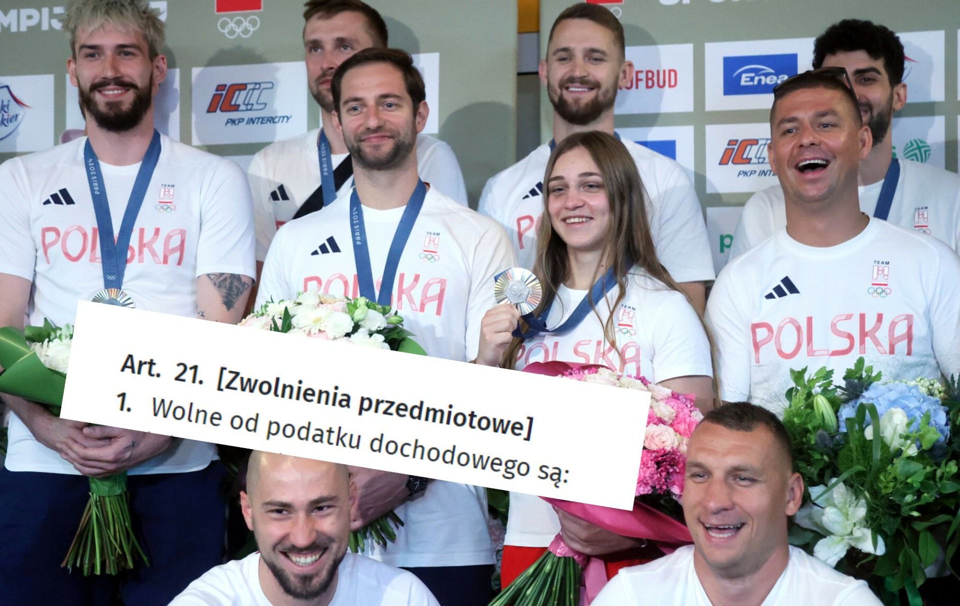 Podatek od nagród na olimpiadzie