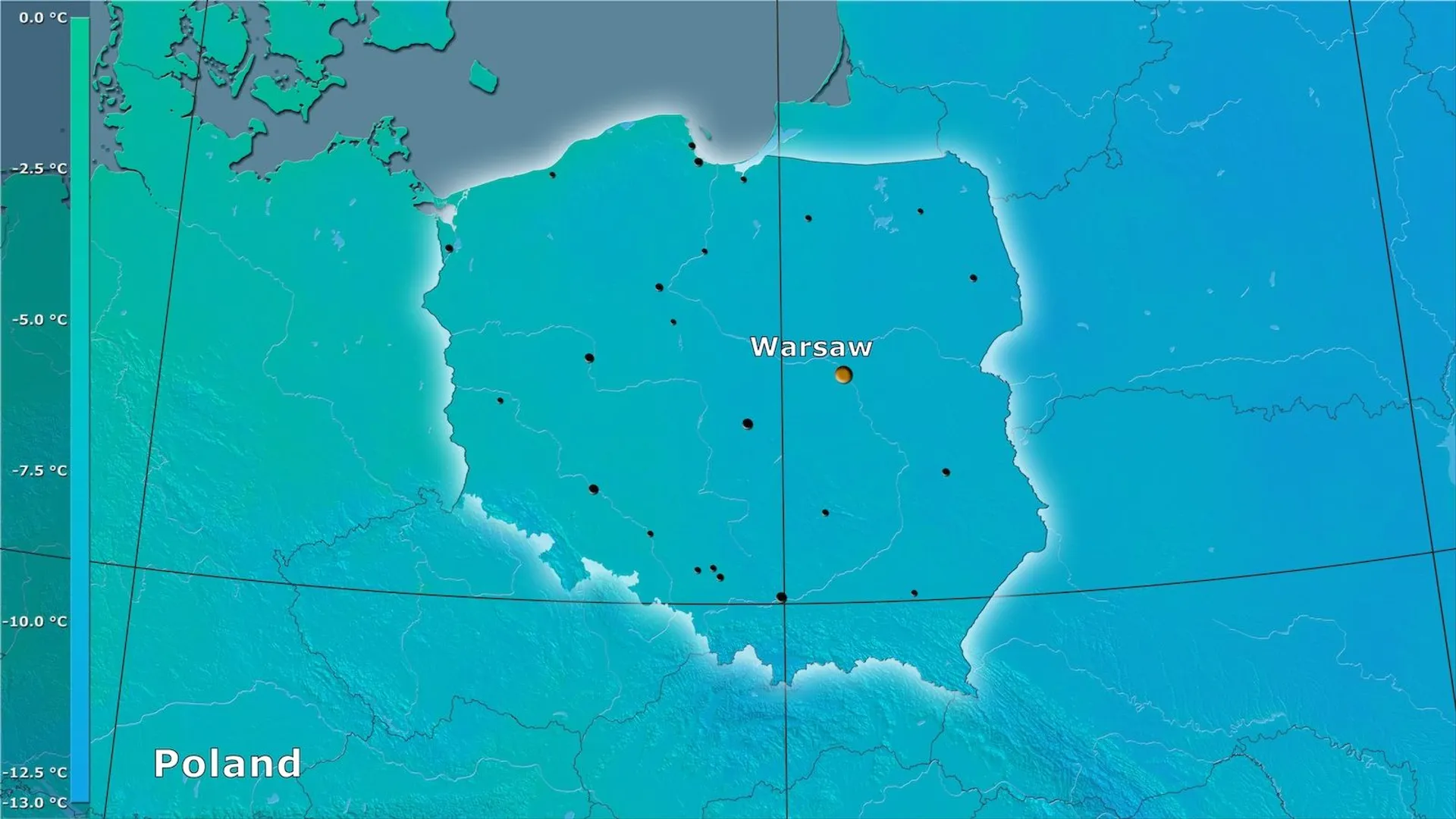 Powrót silnych mrozów do Polski pod koniec stycznia