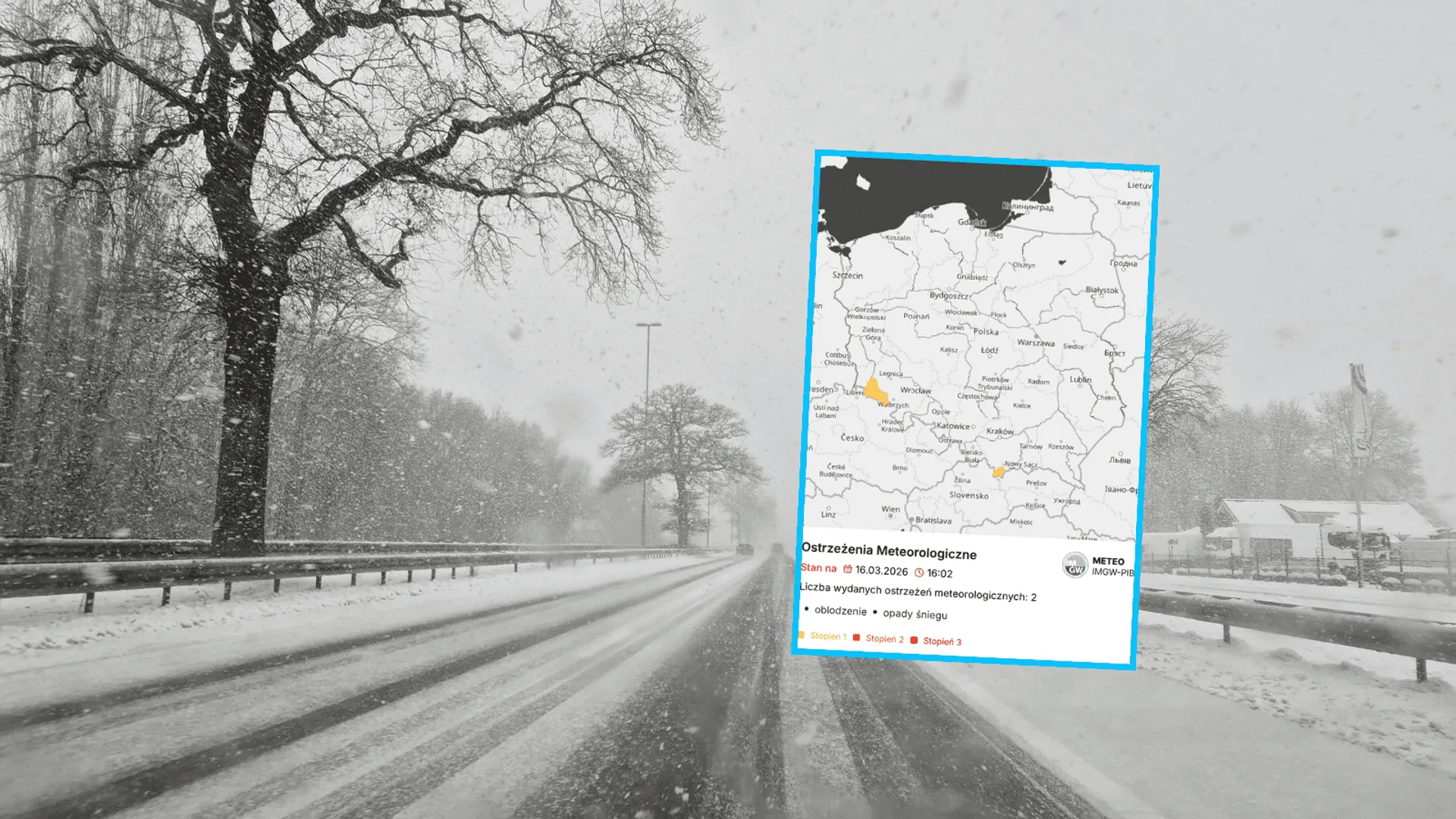 Ostrzeżenie IMGW, fot. Canva, IMGW
