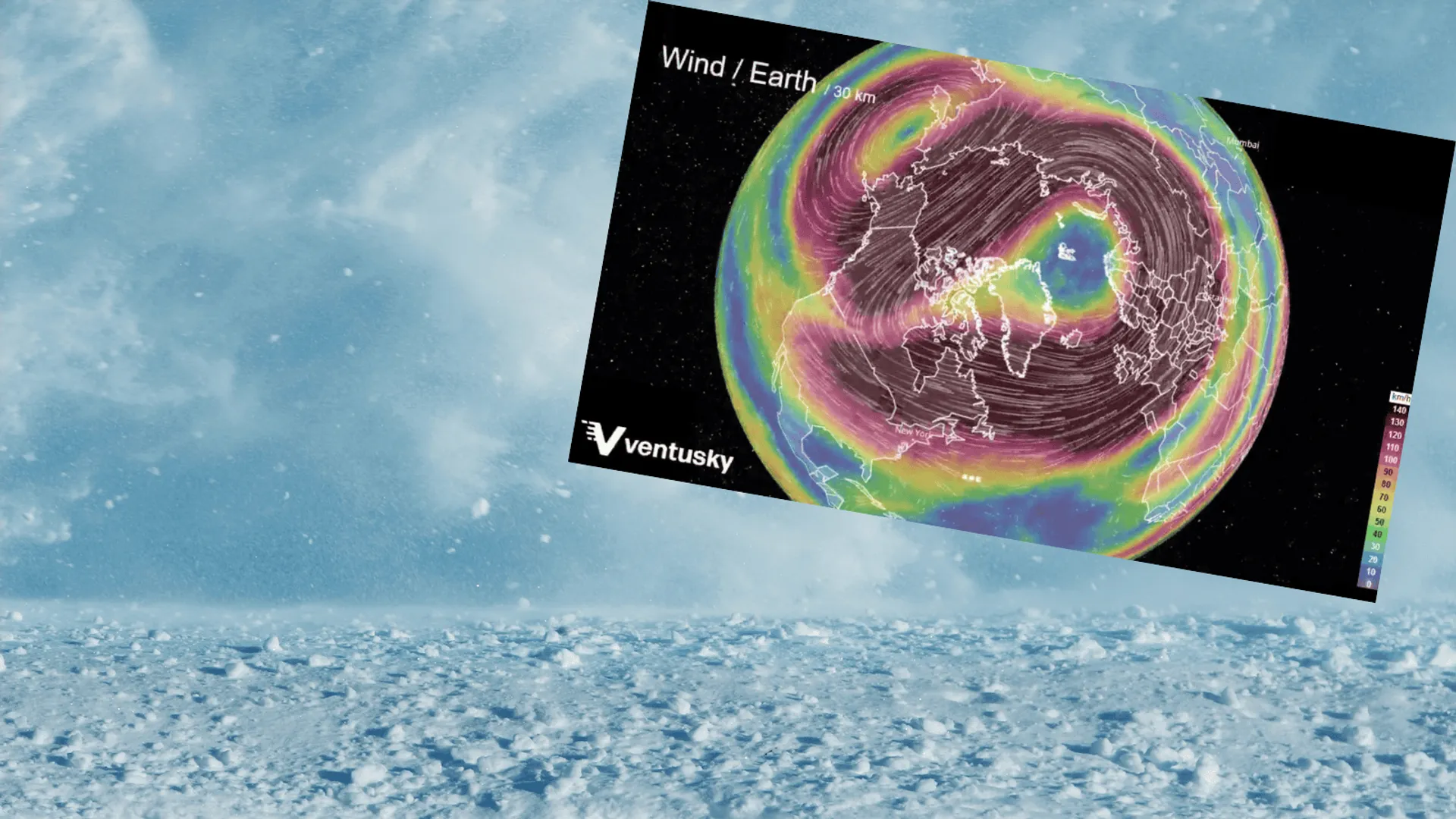 Rozpad wiru polarnego uderza w Europę