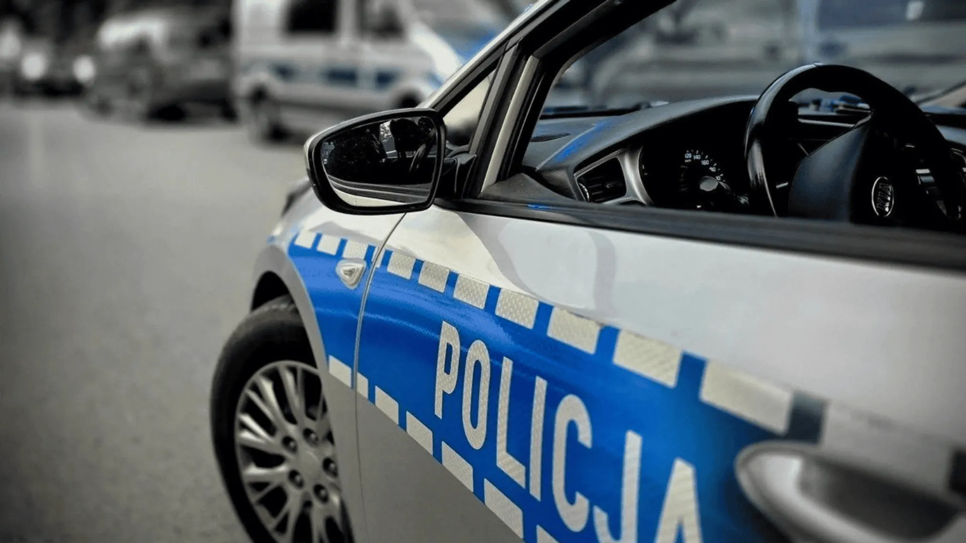 Radiowóz policji, zdjęcie poglądowe.