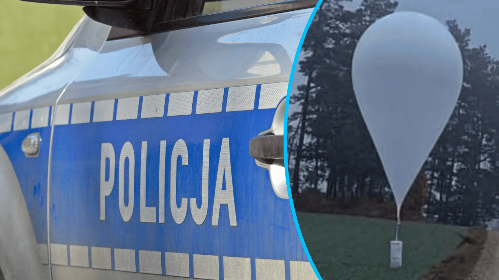 policja, balon