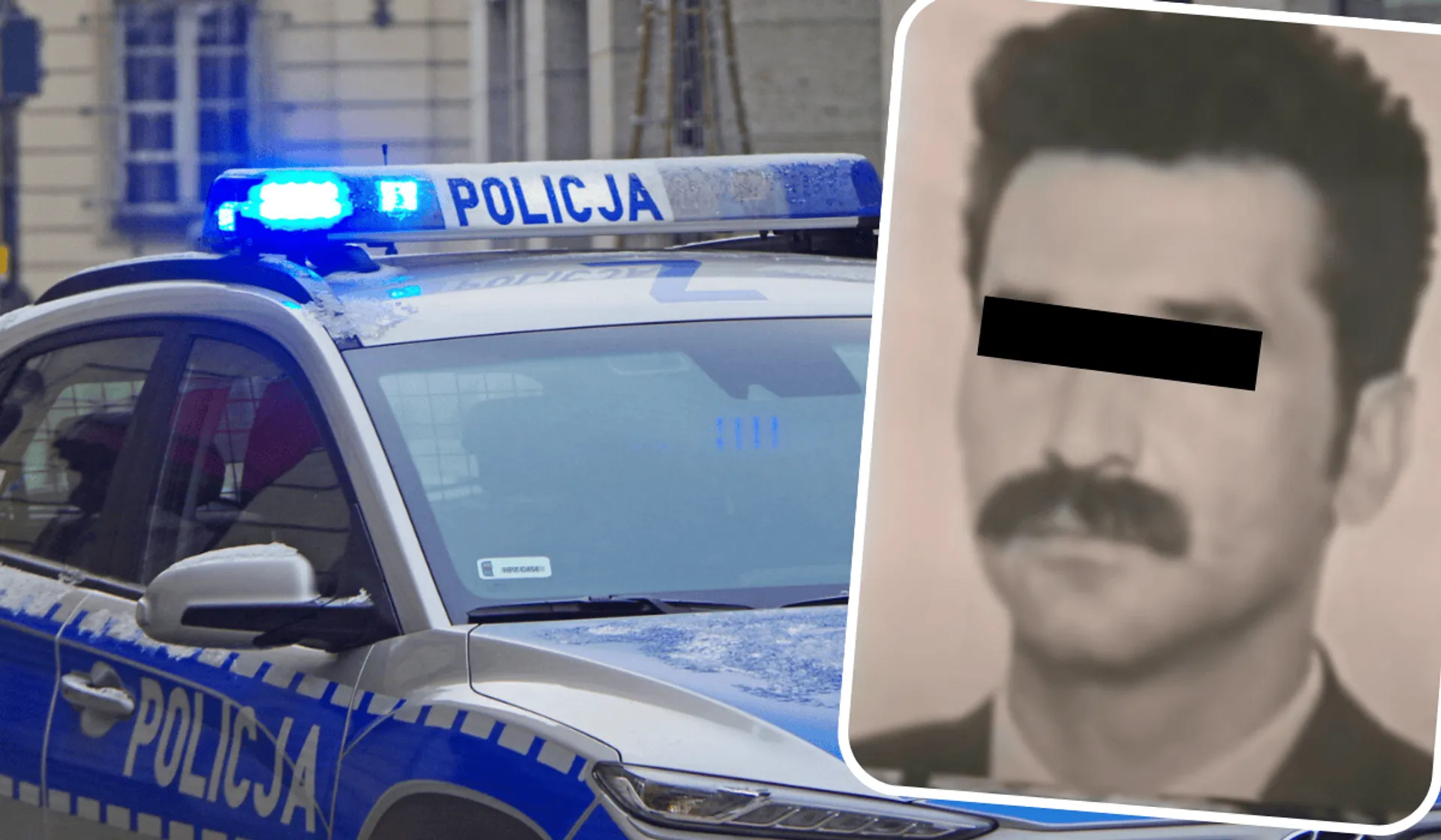 policja, poszukiwany mężczyzna